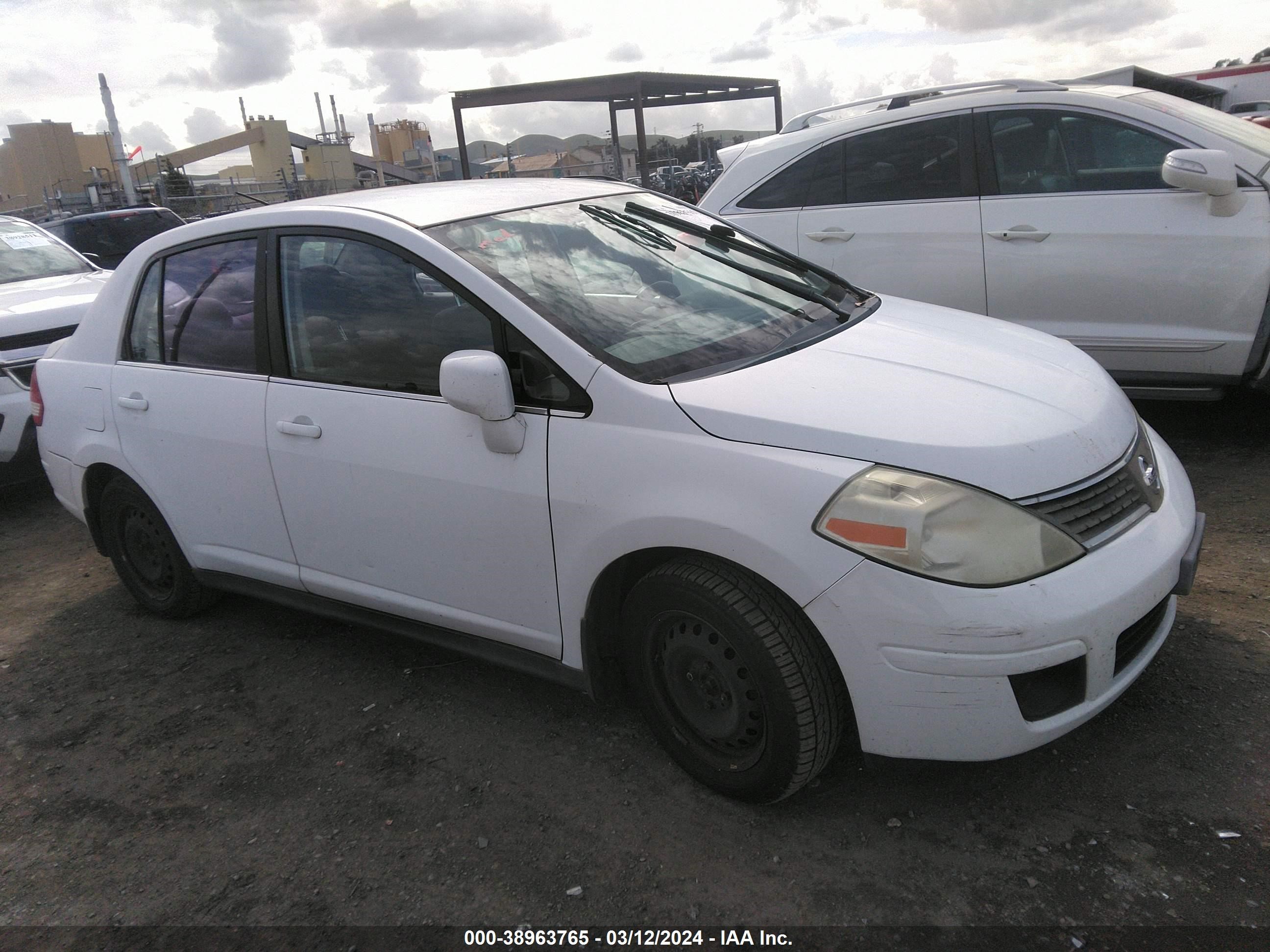 NISSAN VERSA 2008 3n1bc11e58l417597