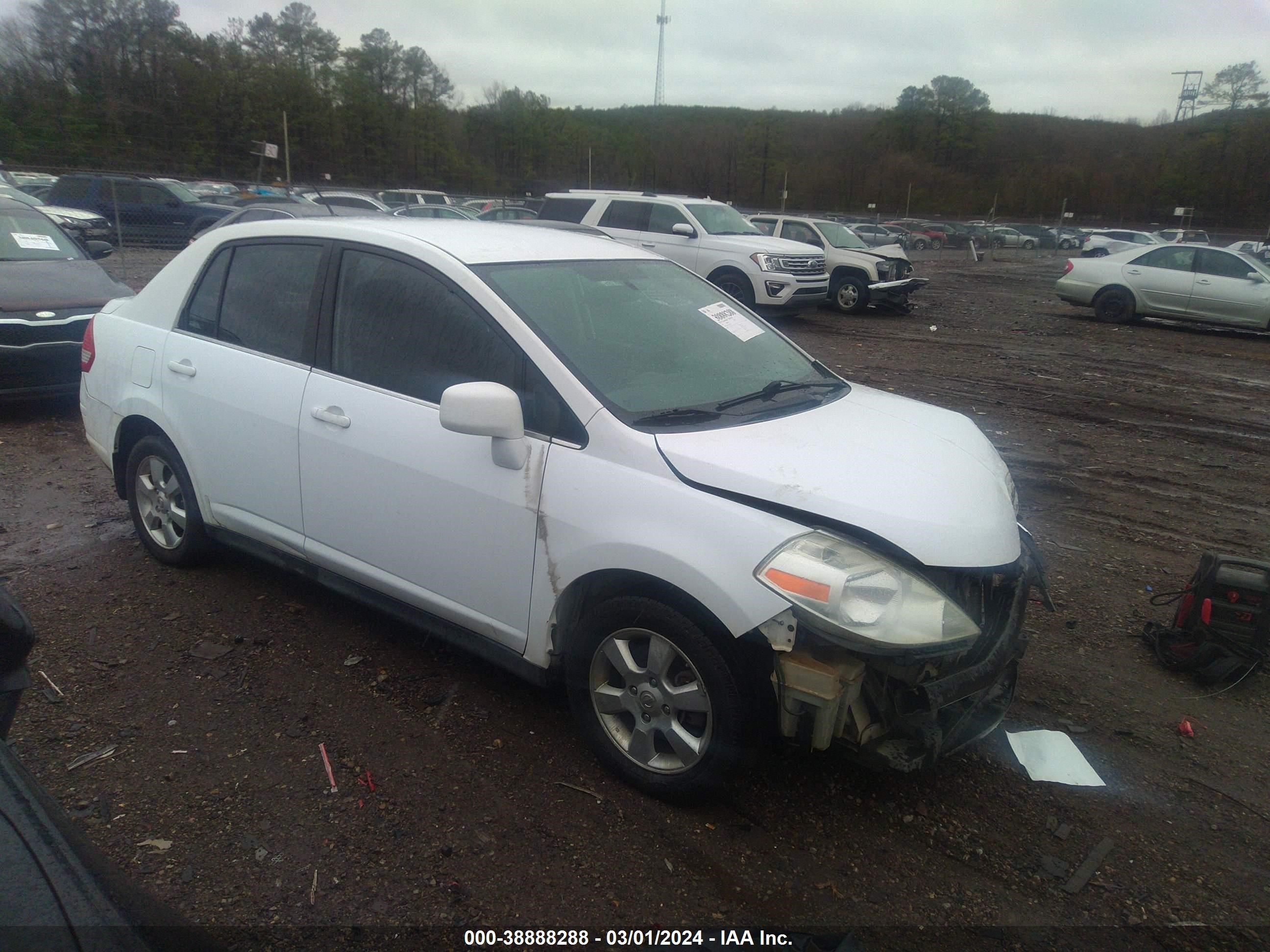 NISSAN VERSA 2007 3n1bc11e77l418779