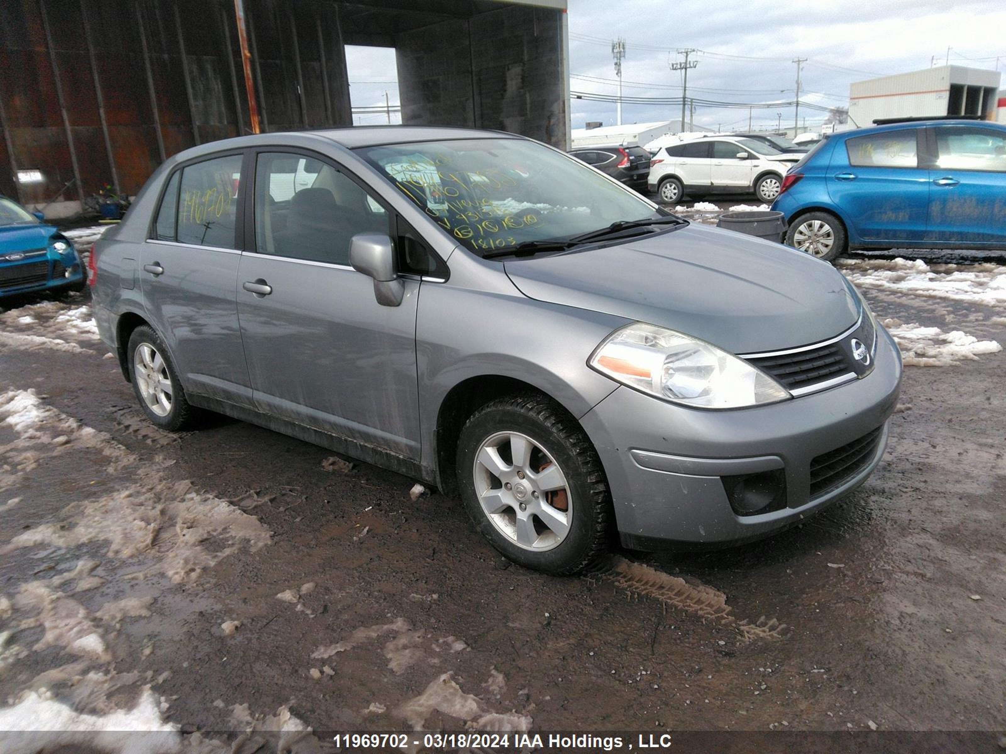 NISSAN VERSA 2007 3n1bc11e87l431346