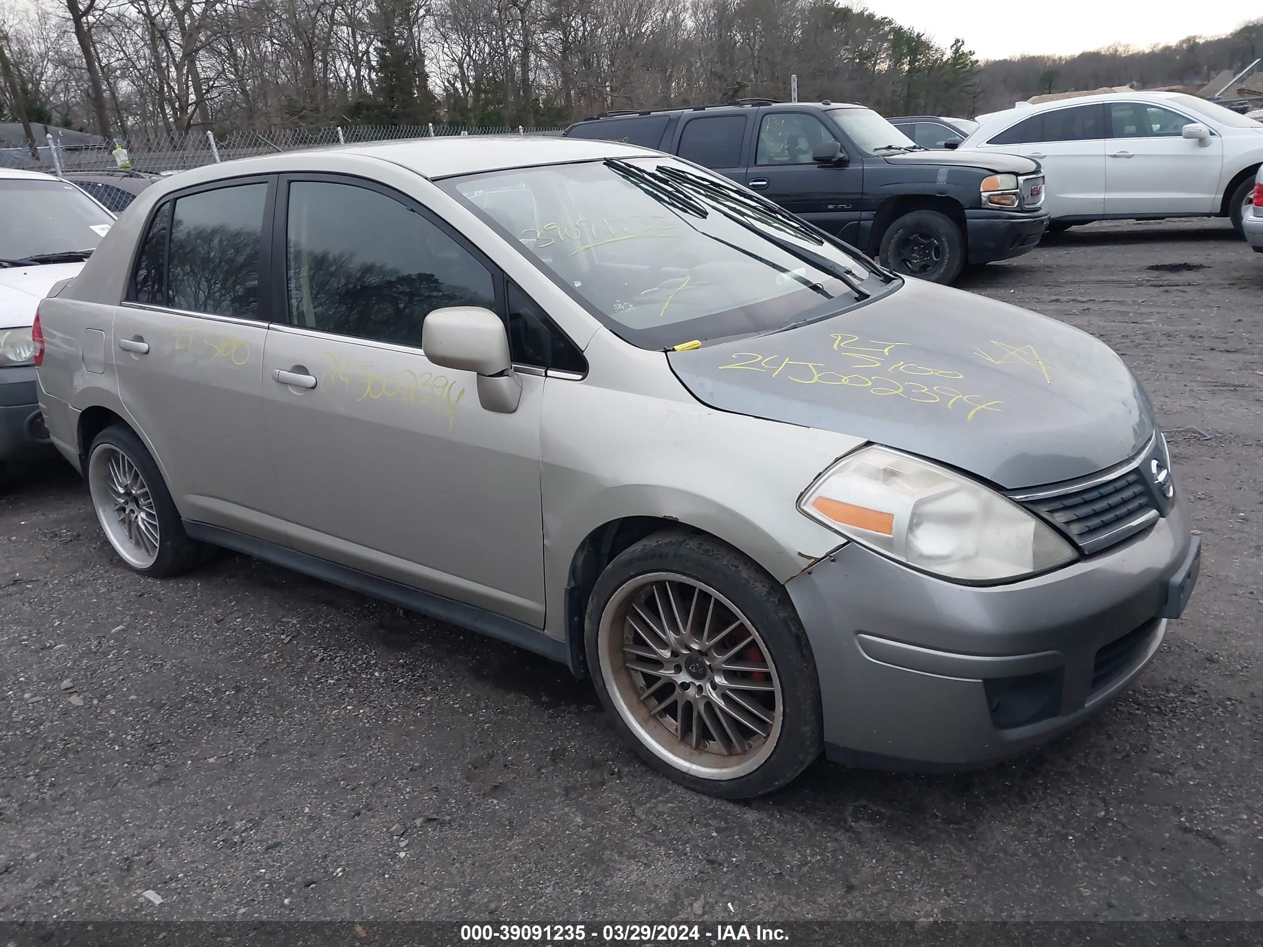 NISSAN VERSA 2008 3n1bc11e88l463103