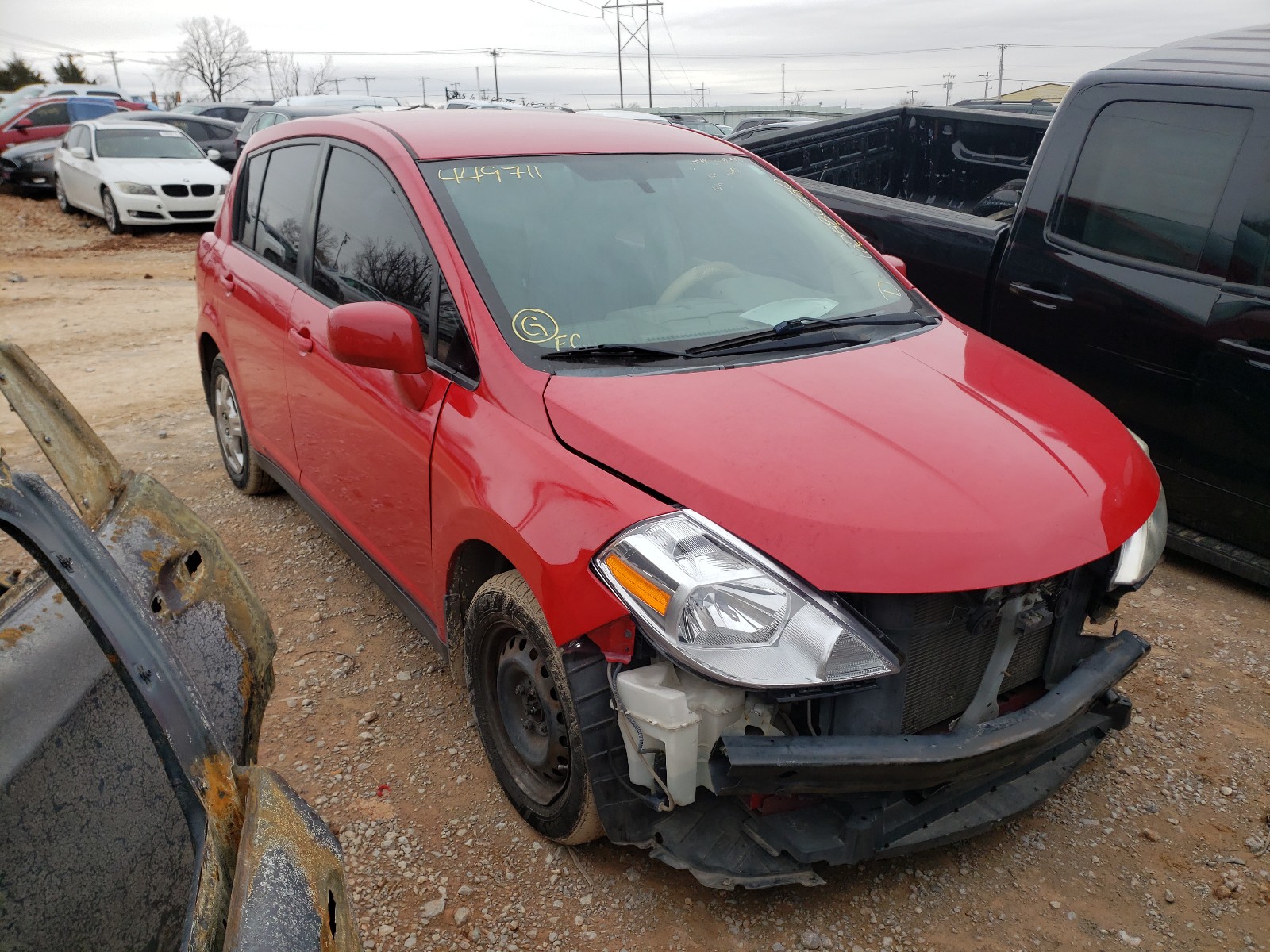 NISSAN VERSA S 2007 3n1bc13e07l449711