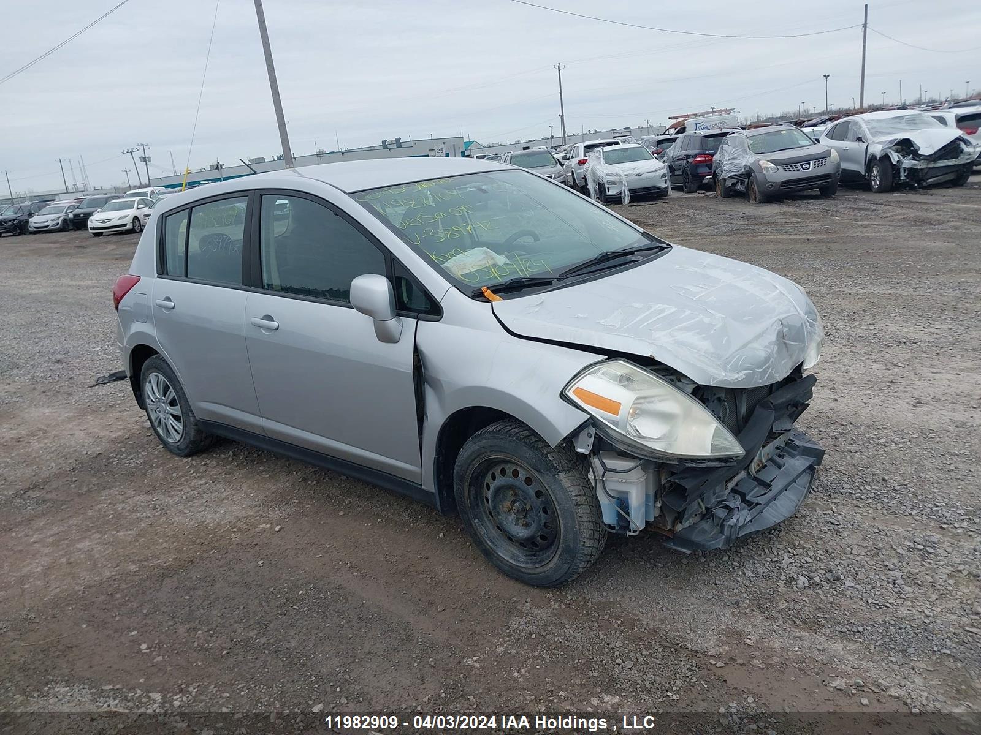 NISSAN VERSA 2009 3n1bc13e29l389742