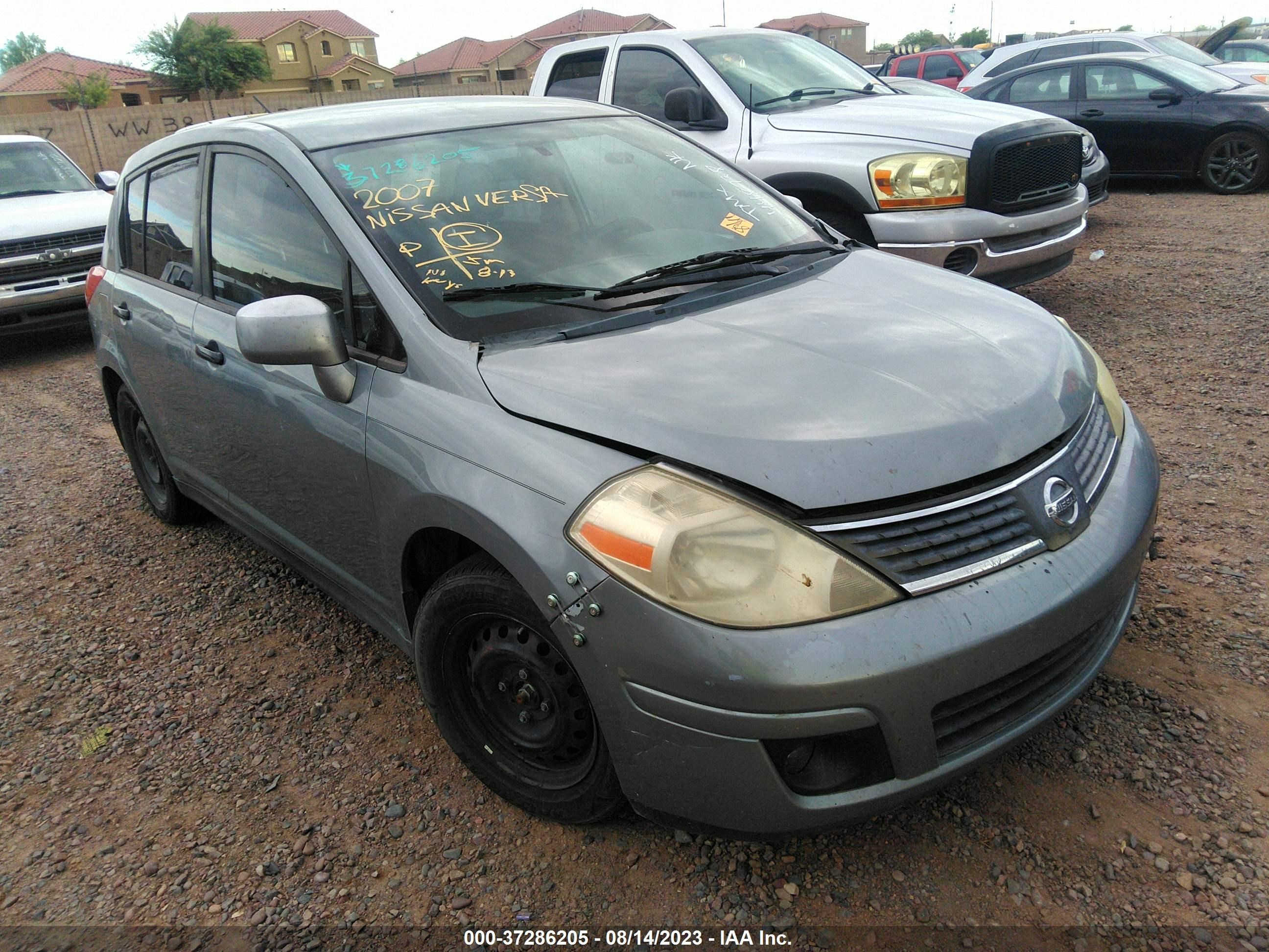 NISSAN VERSA 2007 3n1bc13e47l448738