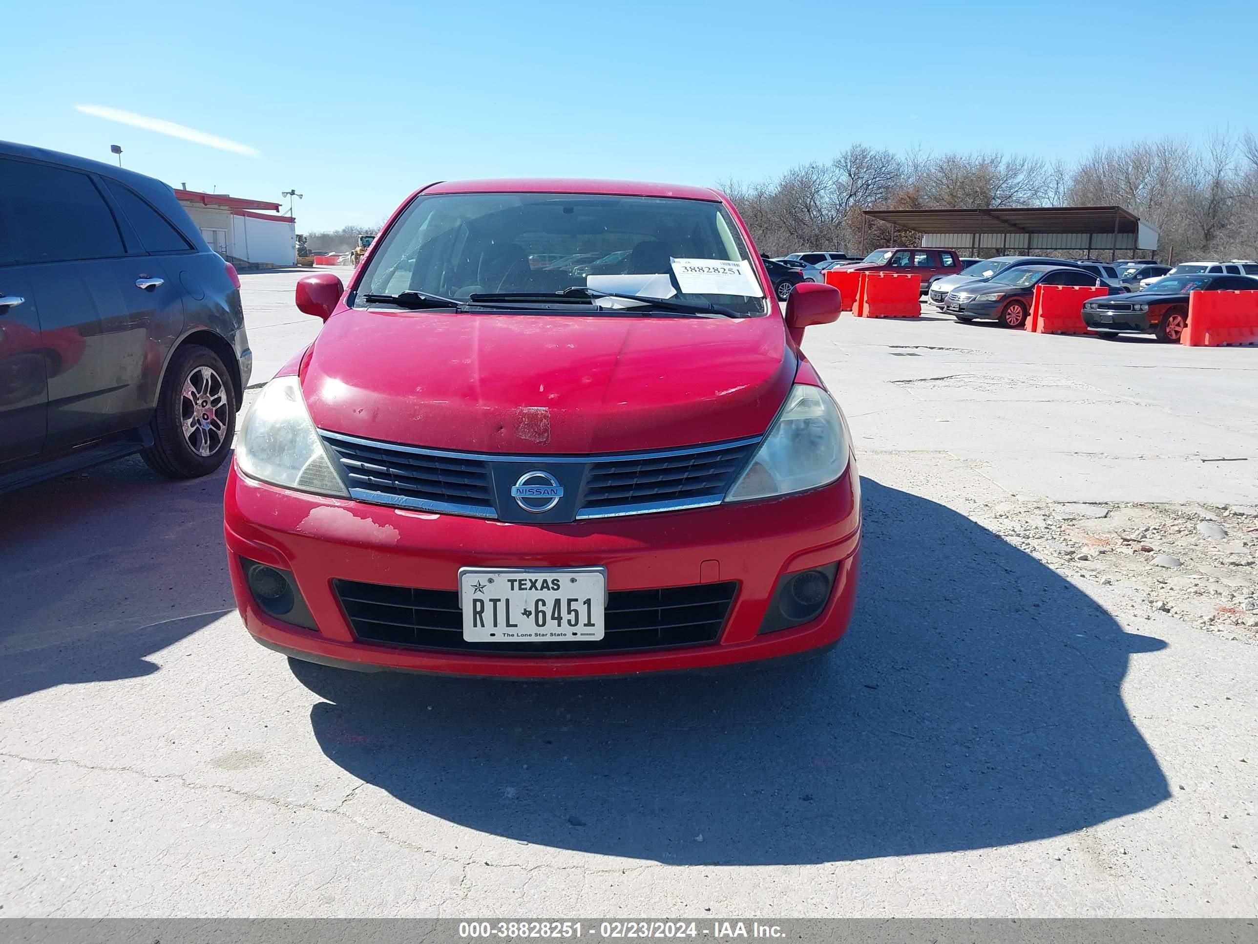 NISSAN VERSA 2008 3n1bc13e68l451206