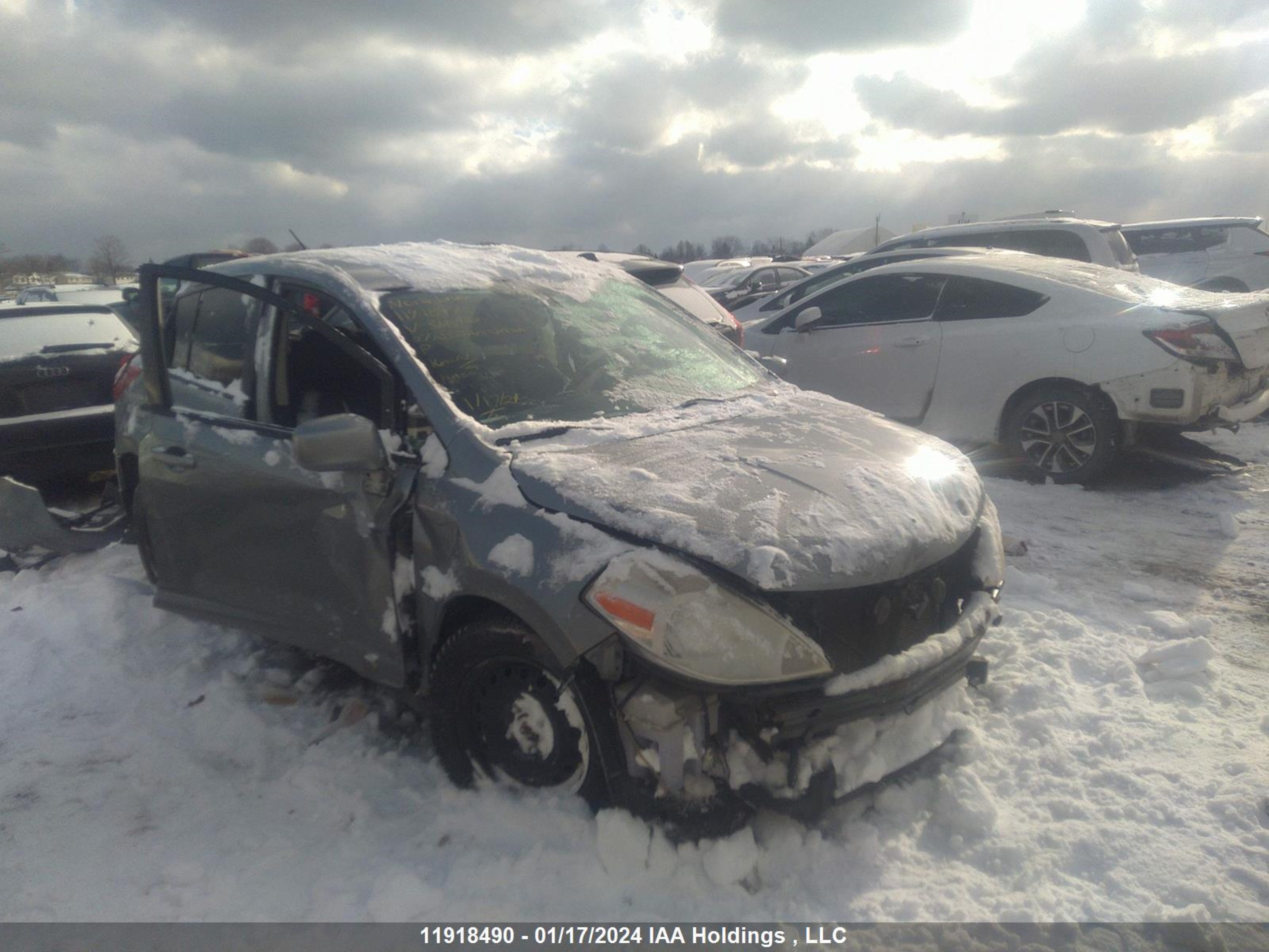 NISSAN VERSA 2007 3n1bc13e77l368432