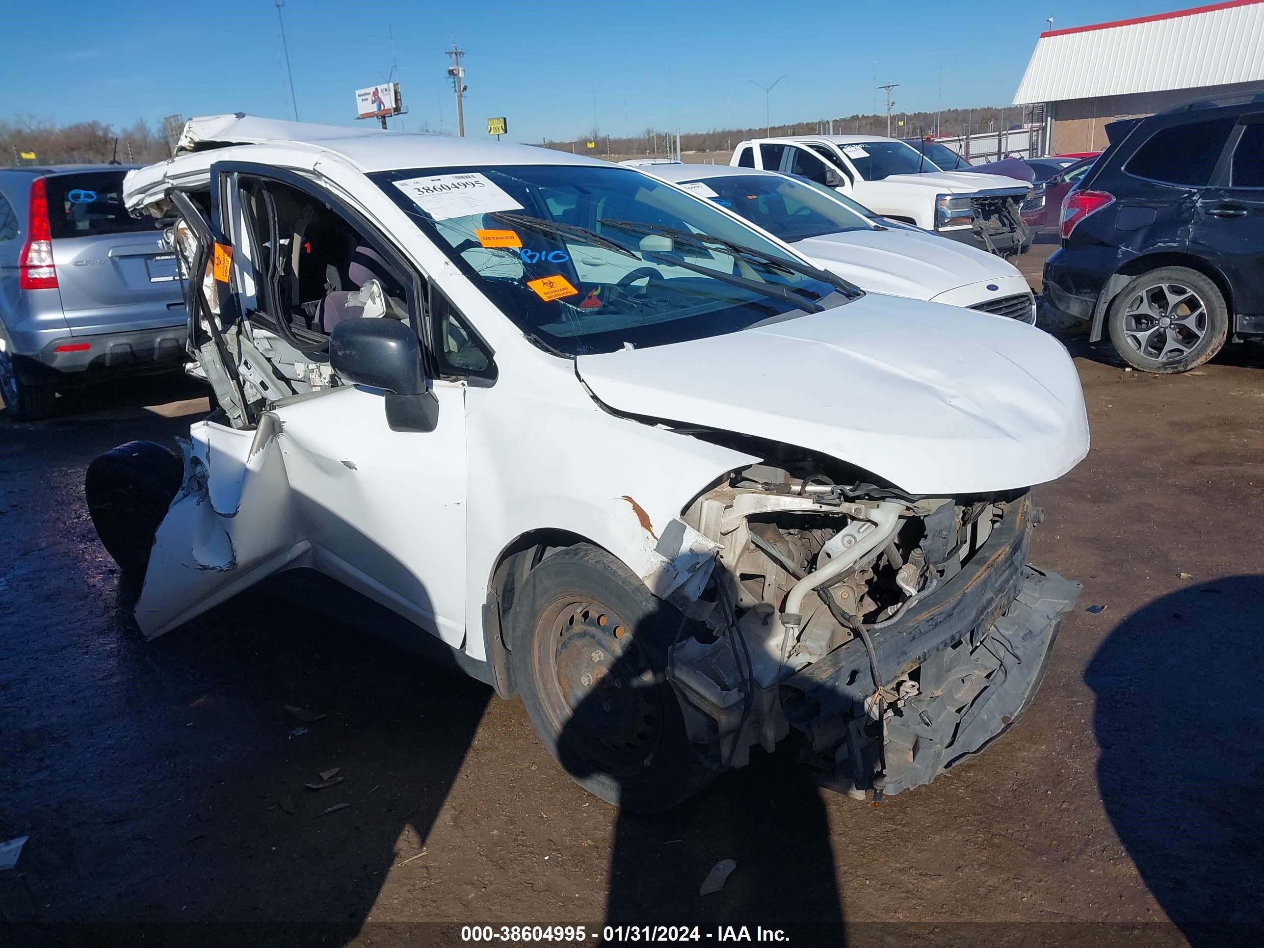 NISSAN VERSA 2007 3n1bc13e77l389555