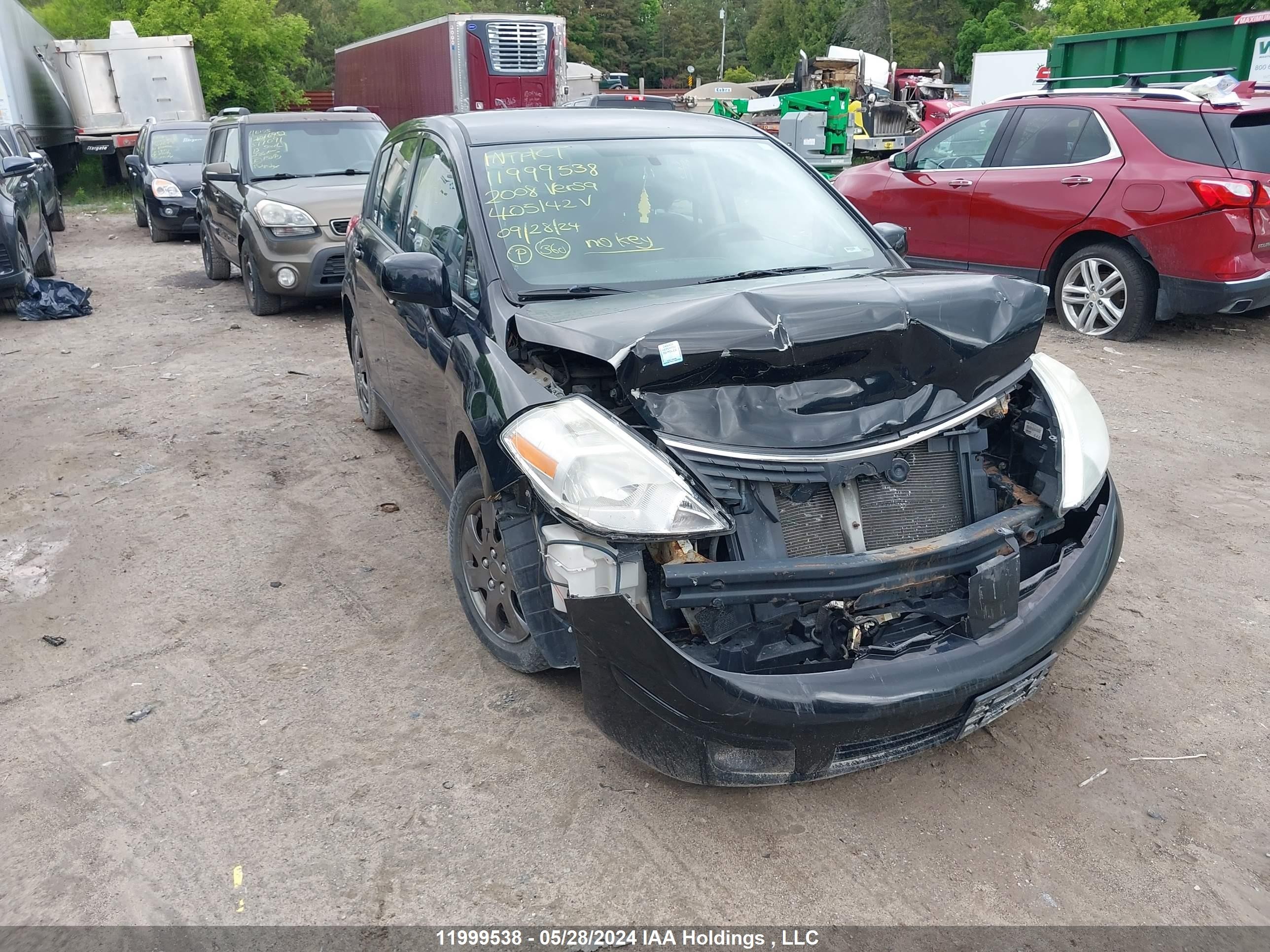 NISSAN VERSA 2008 3n1bc13e78l405142