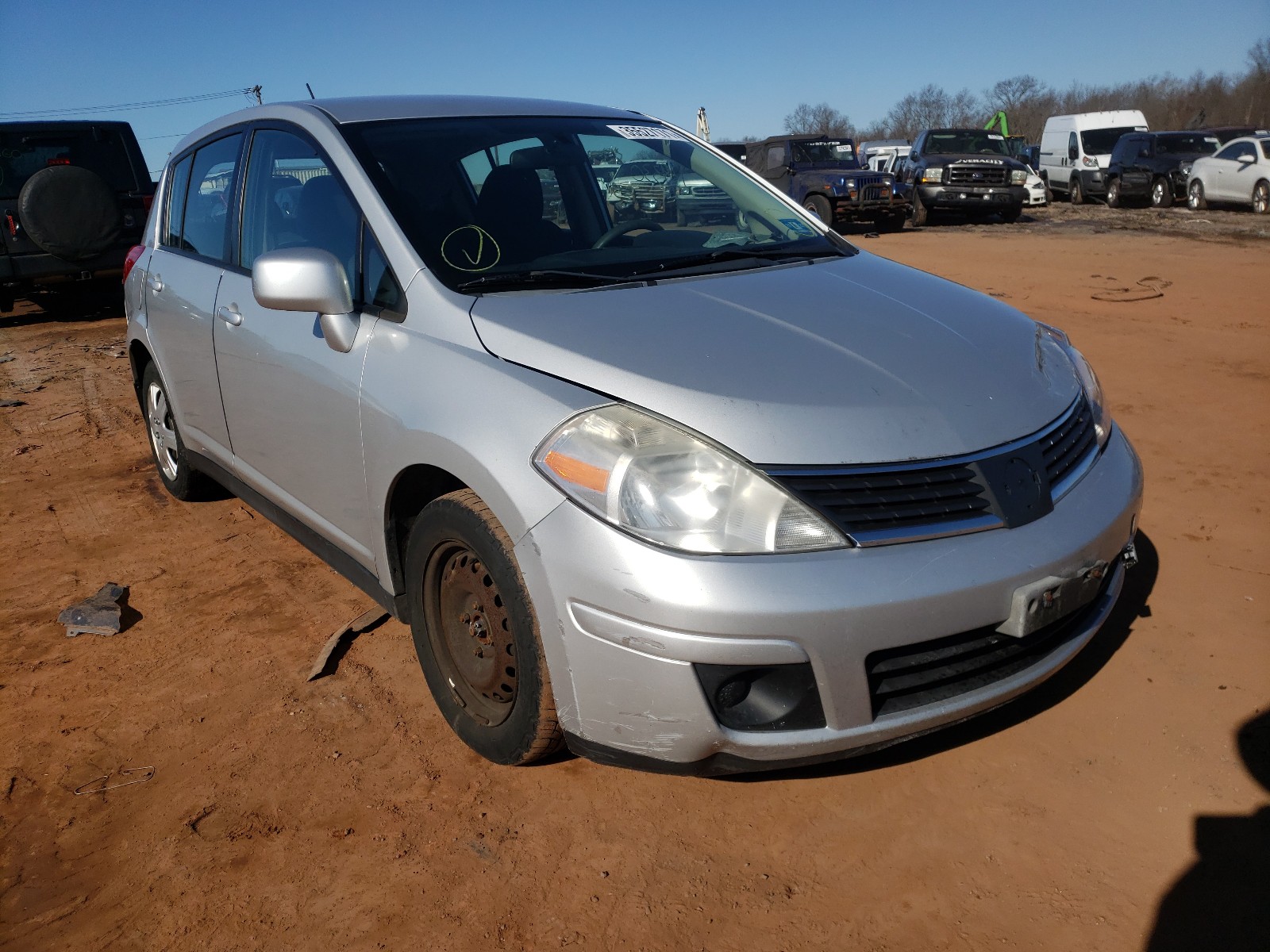 NISSAN VERSA S 2007 3n1bc13e87l402491