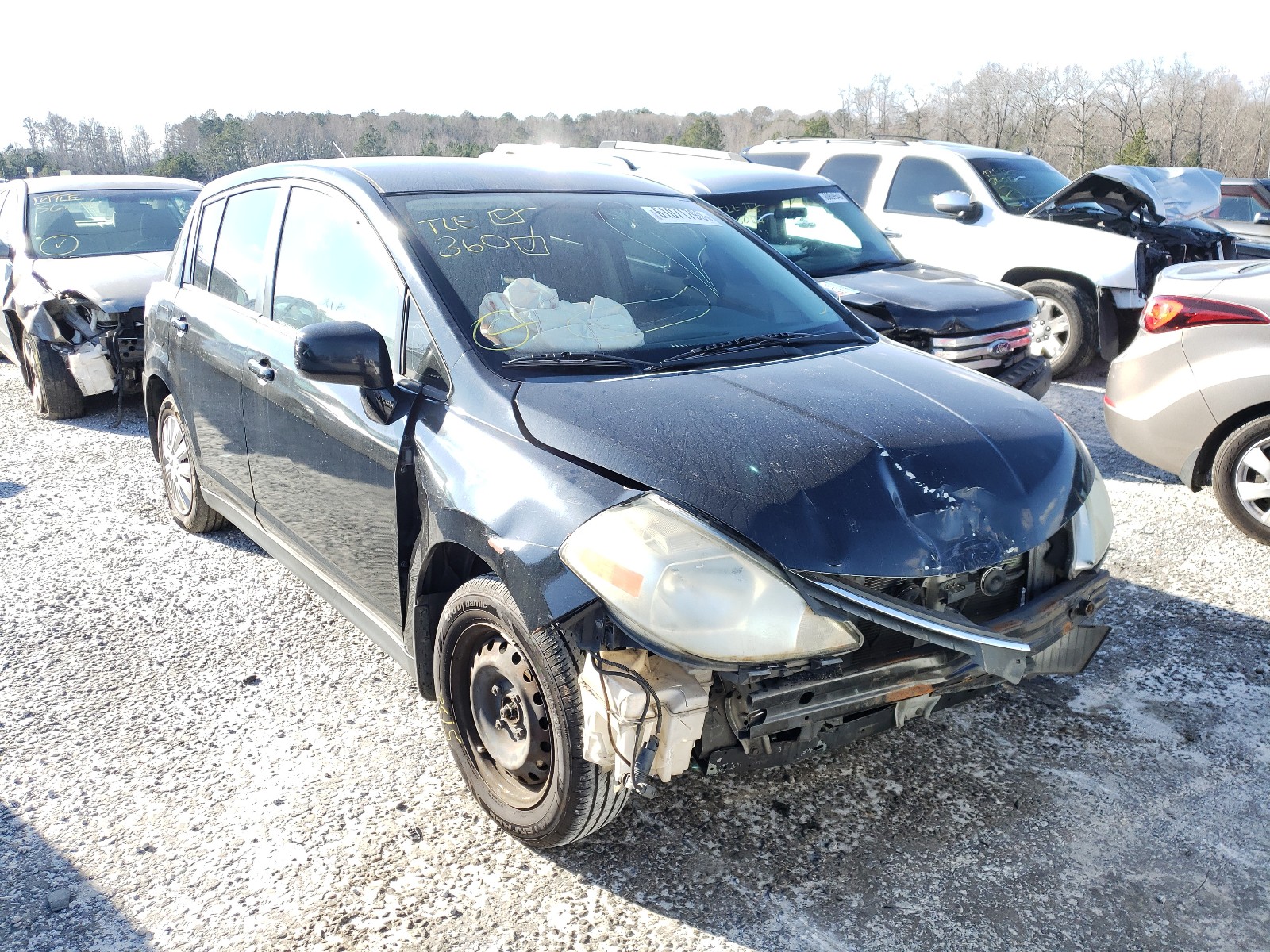 NISSAN VERSA S 2007 3n1bc13e87l457281