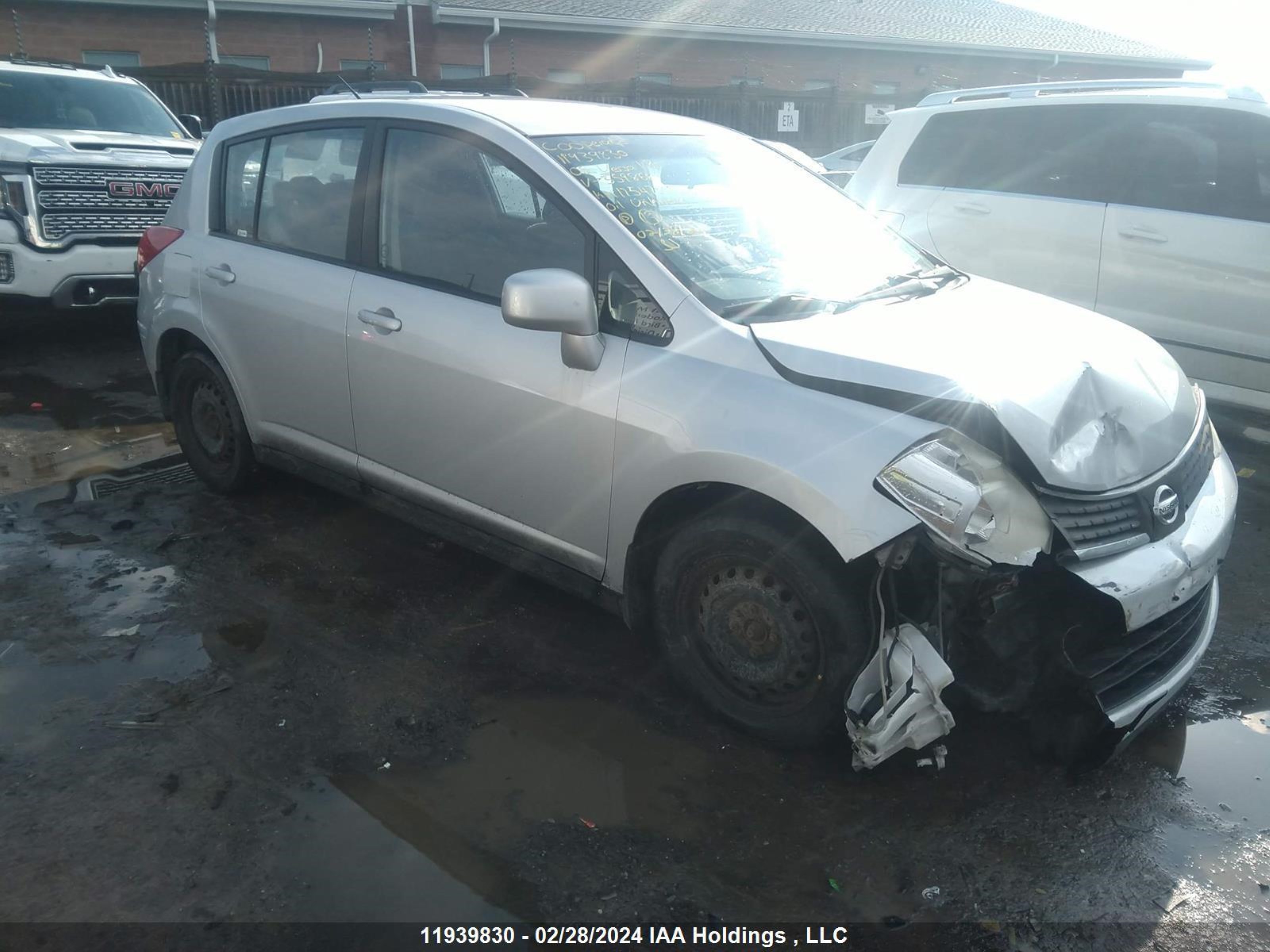 NISSAN VERSA 2008 3n1bc13e88l359868