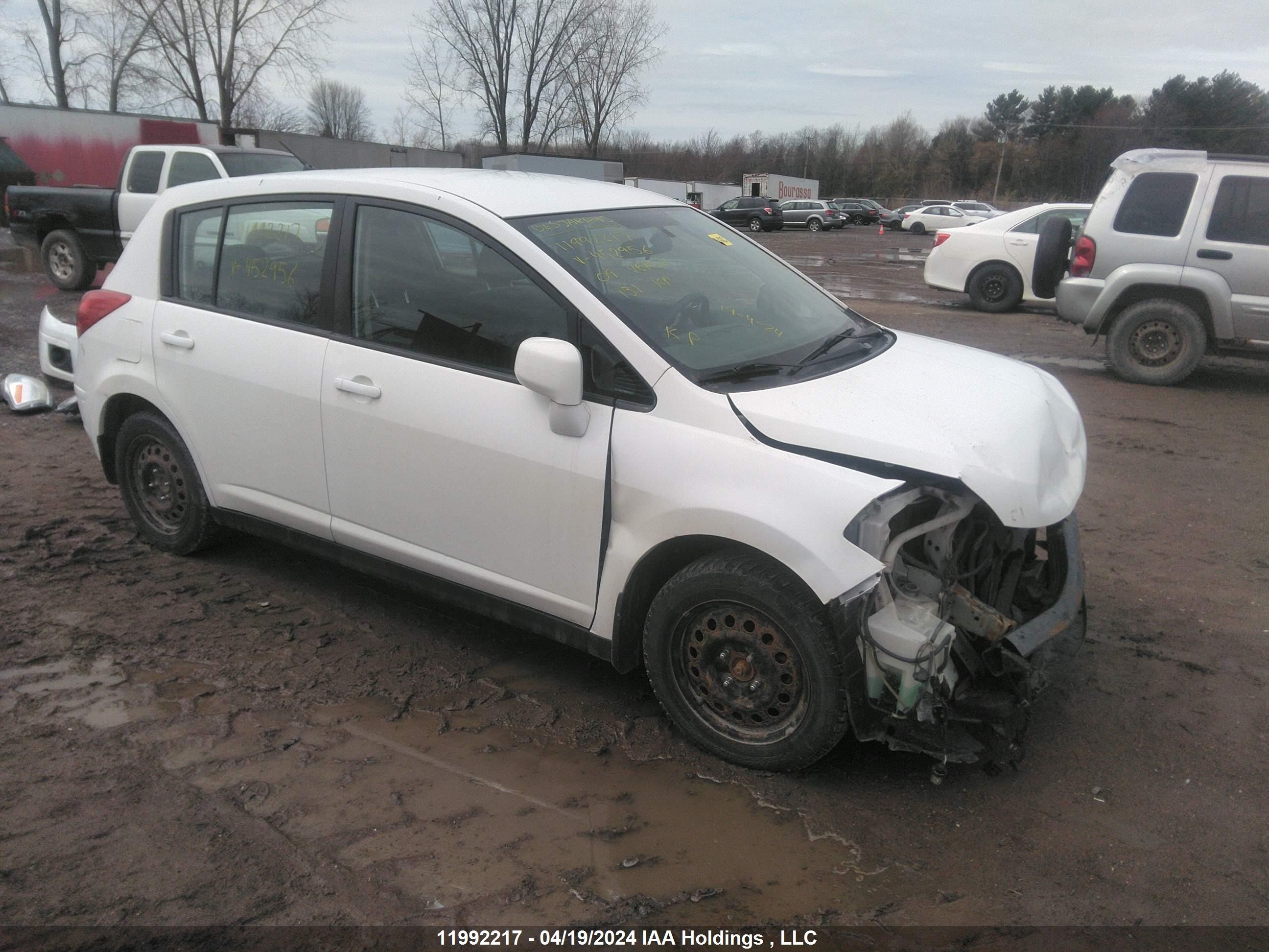 NISSAN VERSA 2009 3n1bc13e89l452956