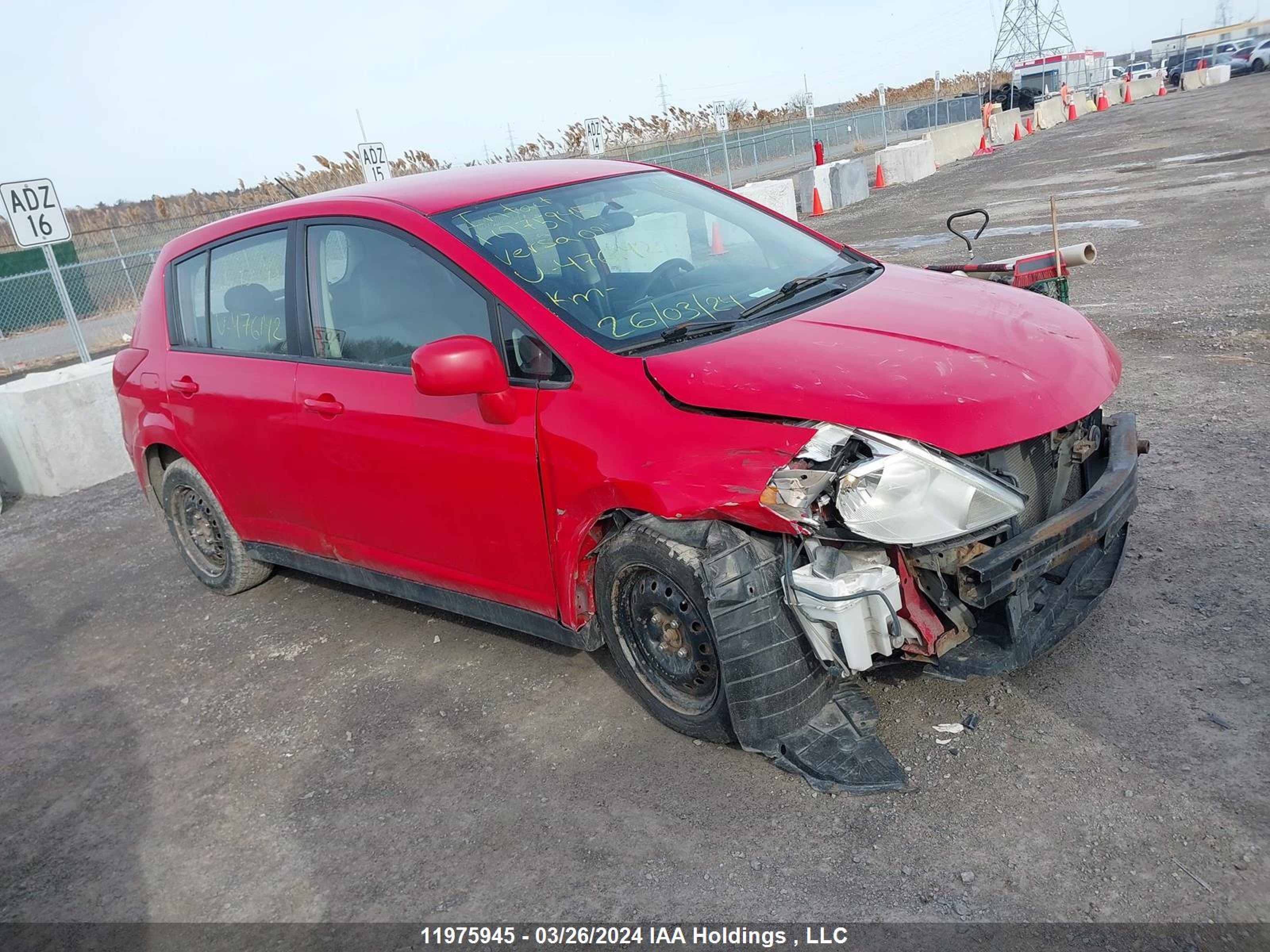 NISSAN VERSA 2009 3n1bc13e89l476142