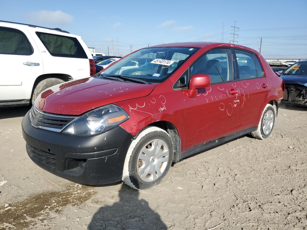 NISSAN VERSA 2011 3n1bc1ap2bl378878