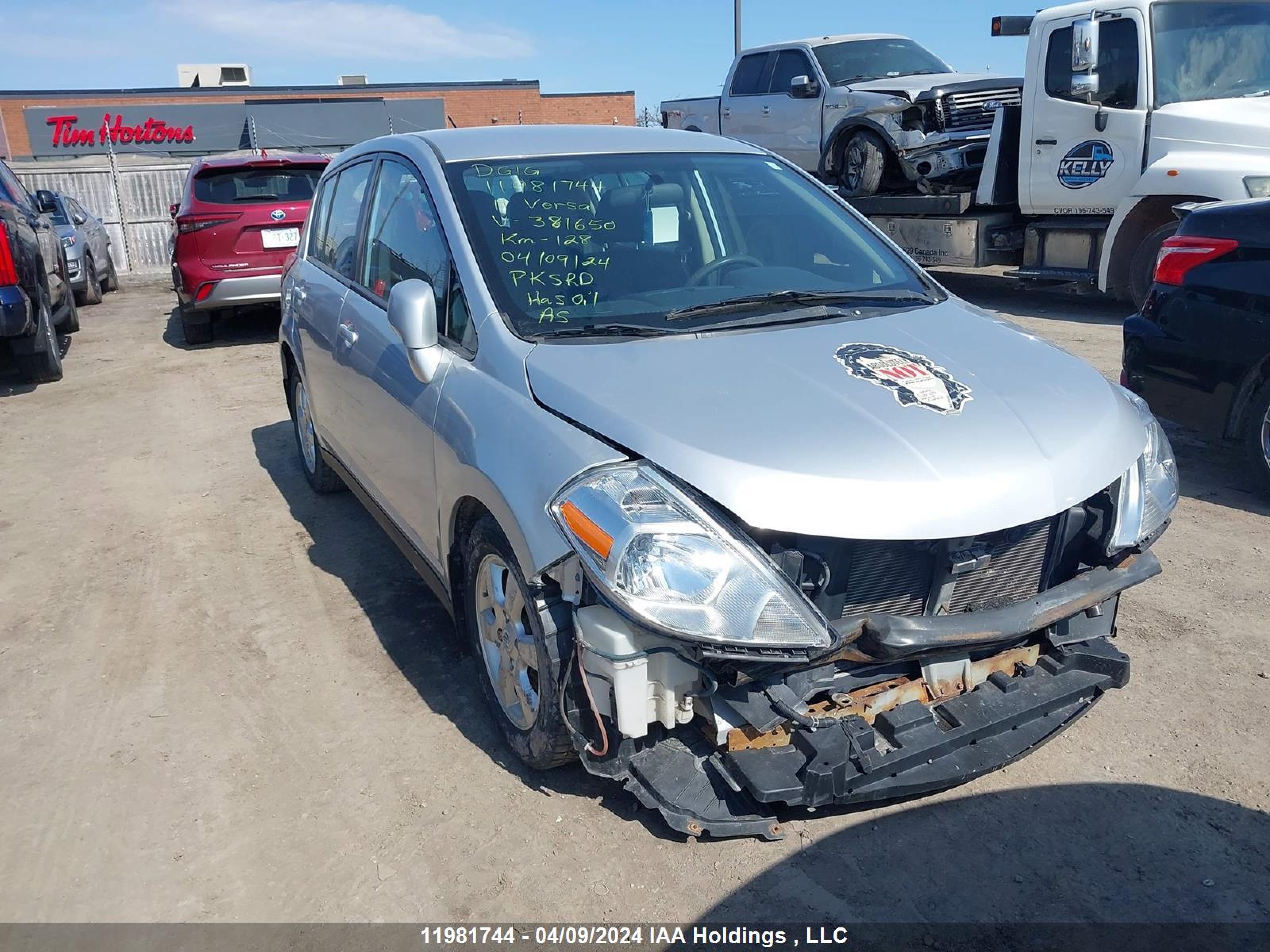 NISSAN VERSA 2011 3n1bc1cp2bl381650