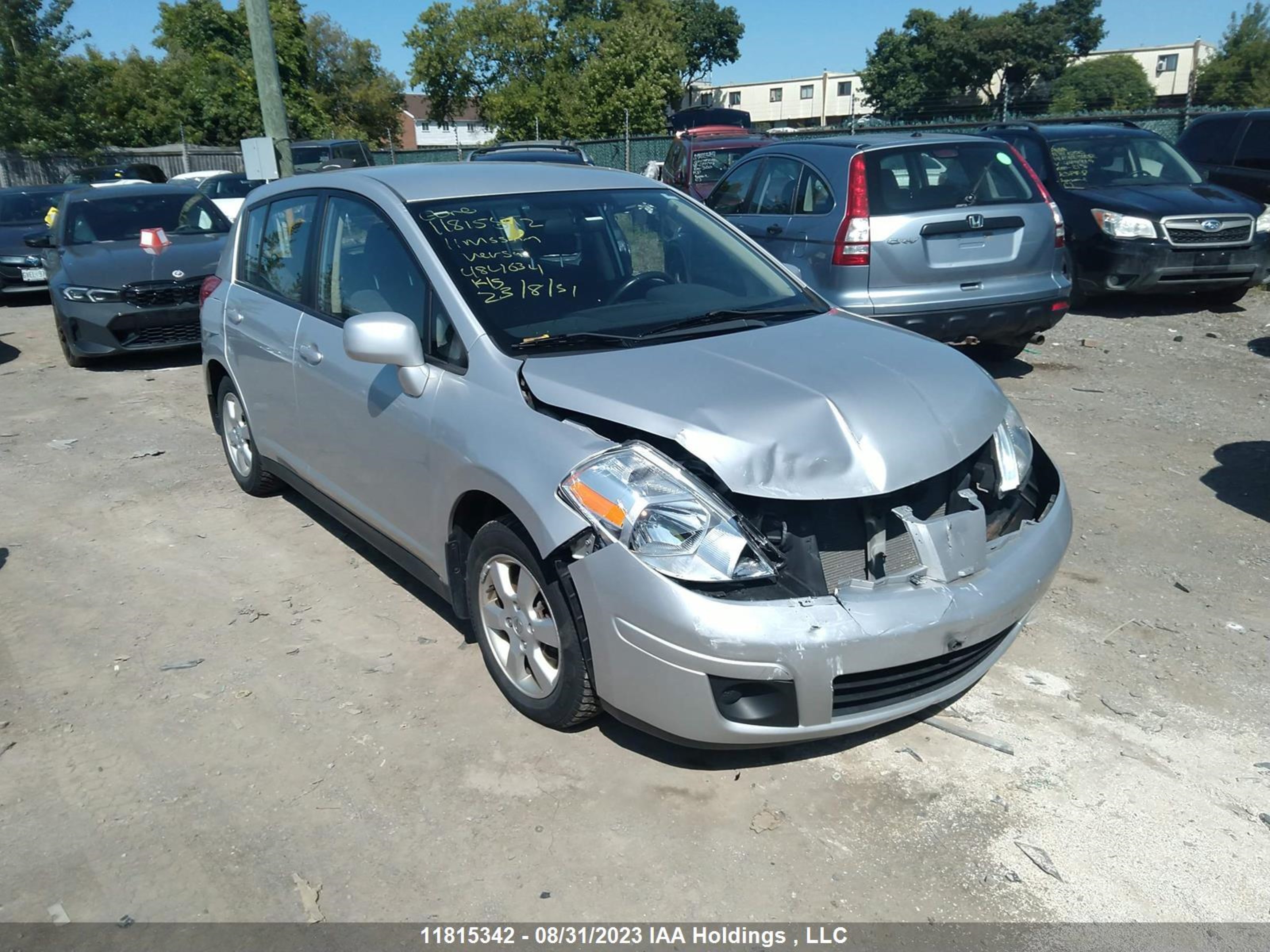 NISSAN VERSA 2011 3n1bc1cp4bl484634