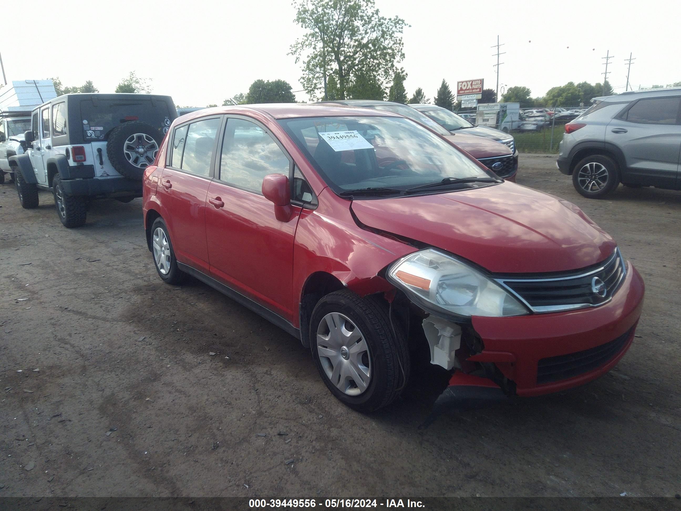 NISSAN VERSA 2012 3n1bc1cp4ck291326