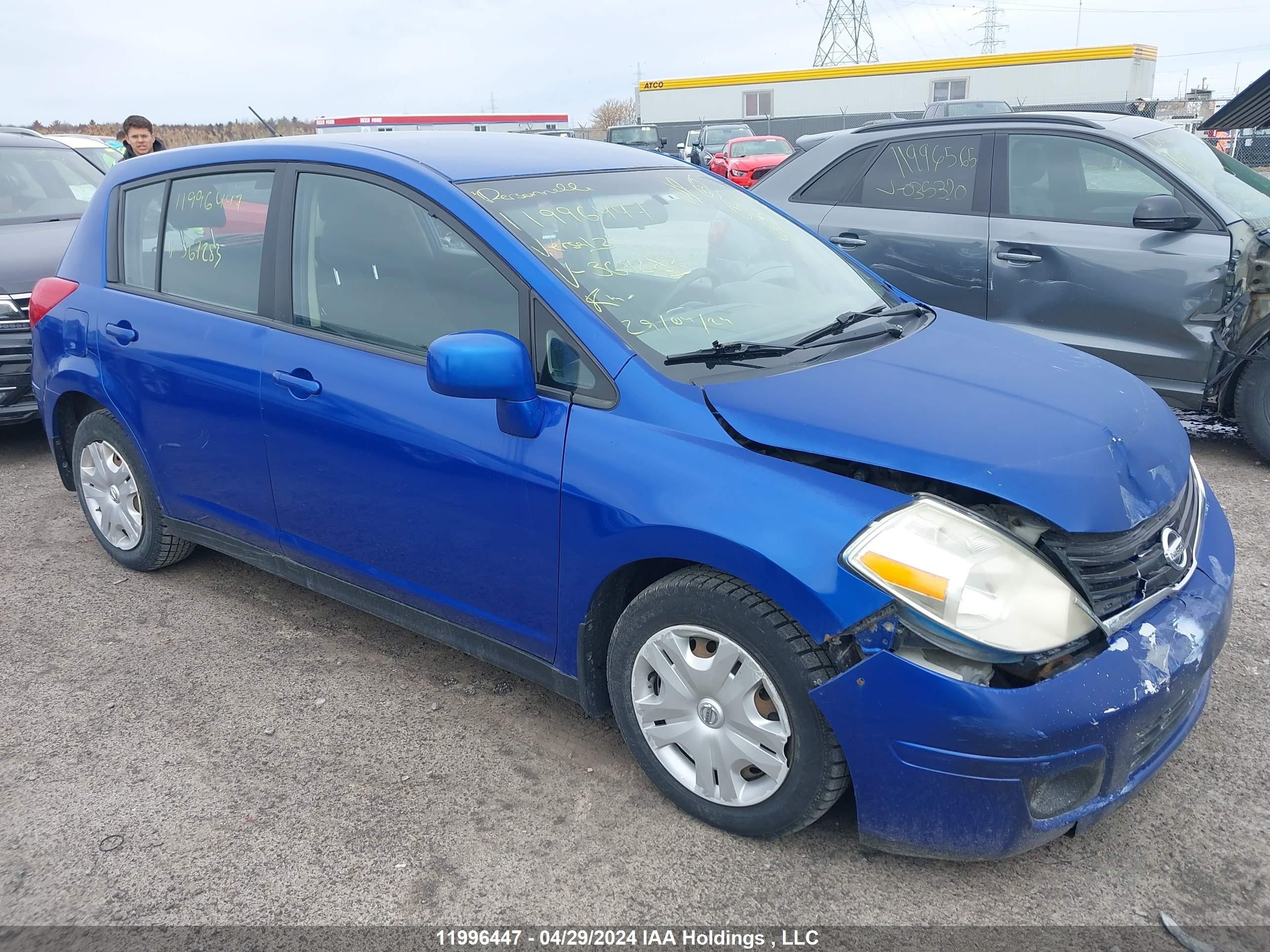 NISSAN VERSA 2012 3n1bc1cp6cl367283