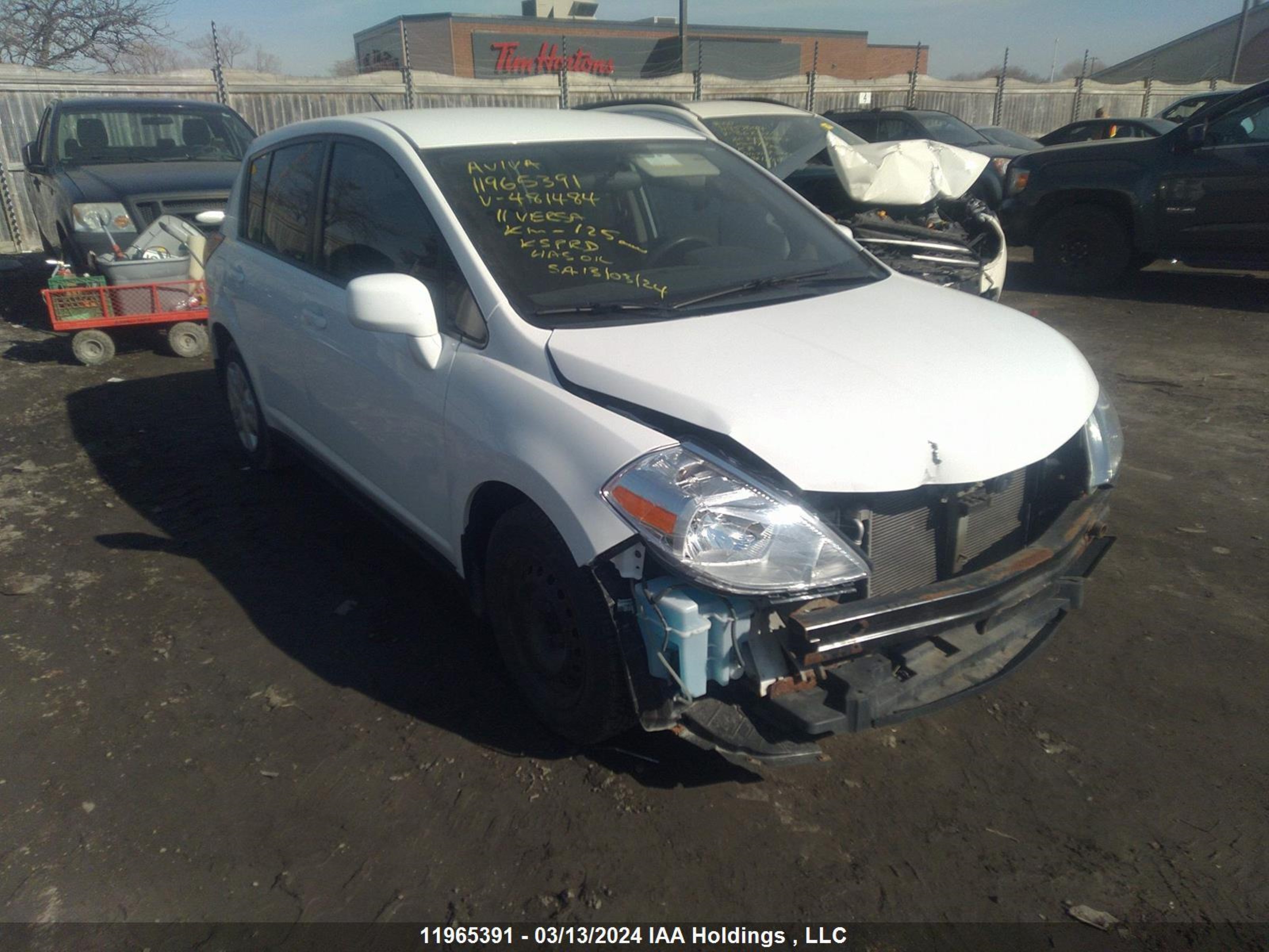 NISSAN VERSA 2011 3n1bc1cp7bl481484