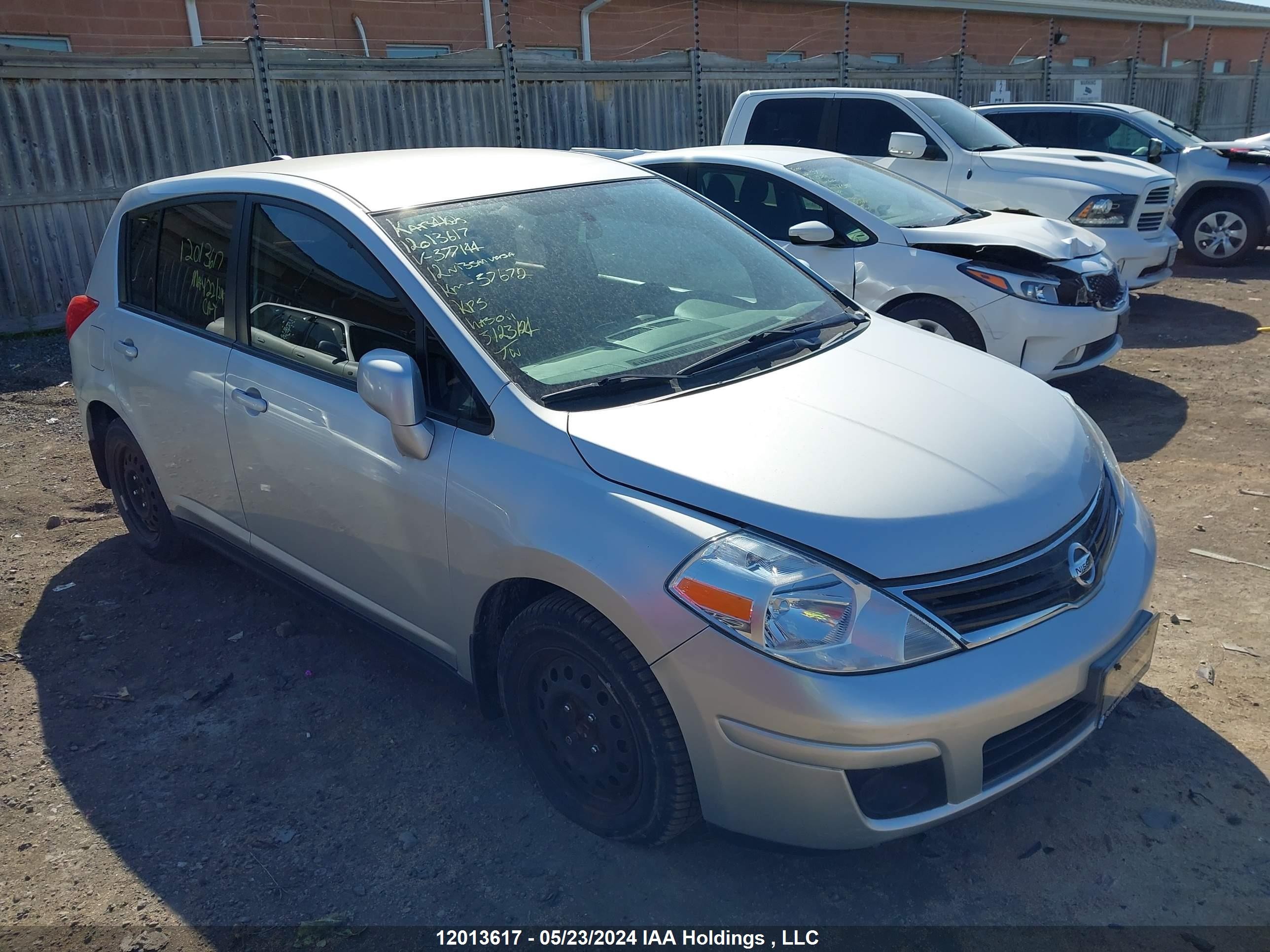 NISSAN VERSA 2012 3n1bc1cp9cl377144