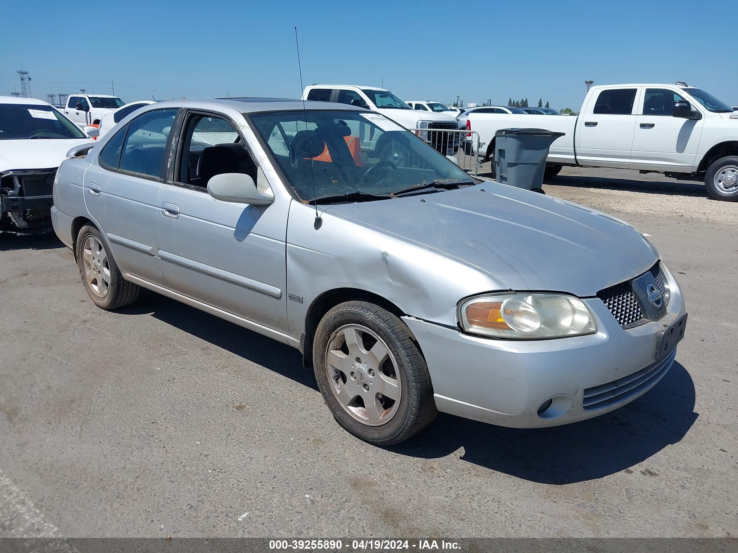 NISSAN SENTRA 2006 3n1cb51a76l523851