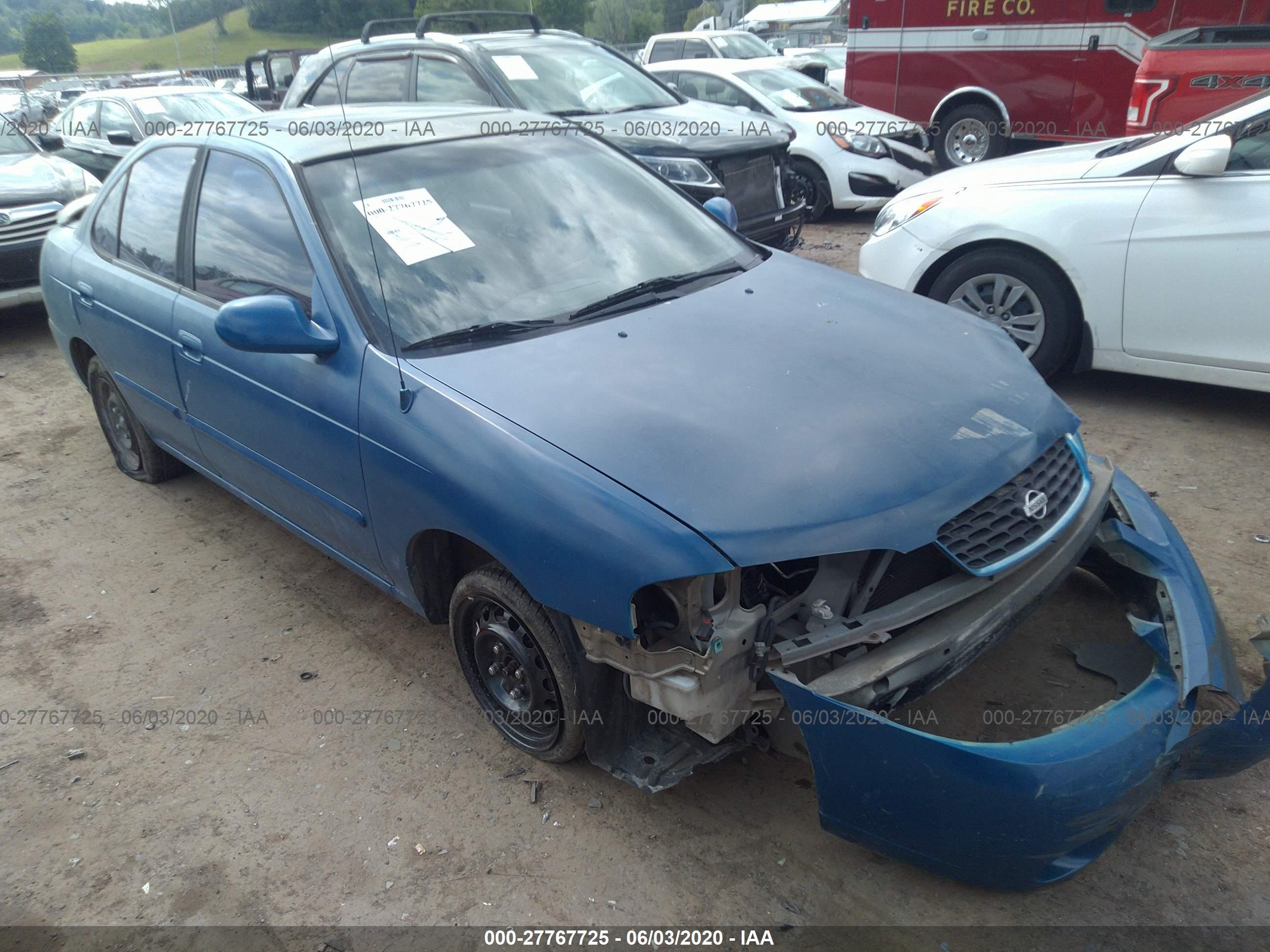 NISSAN SENTRA 2001 3n1cb51d01l423643