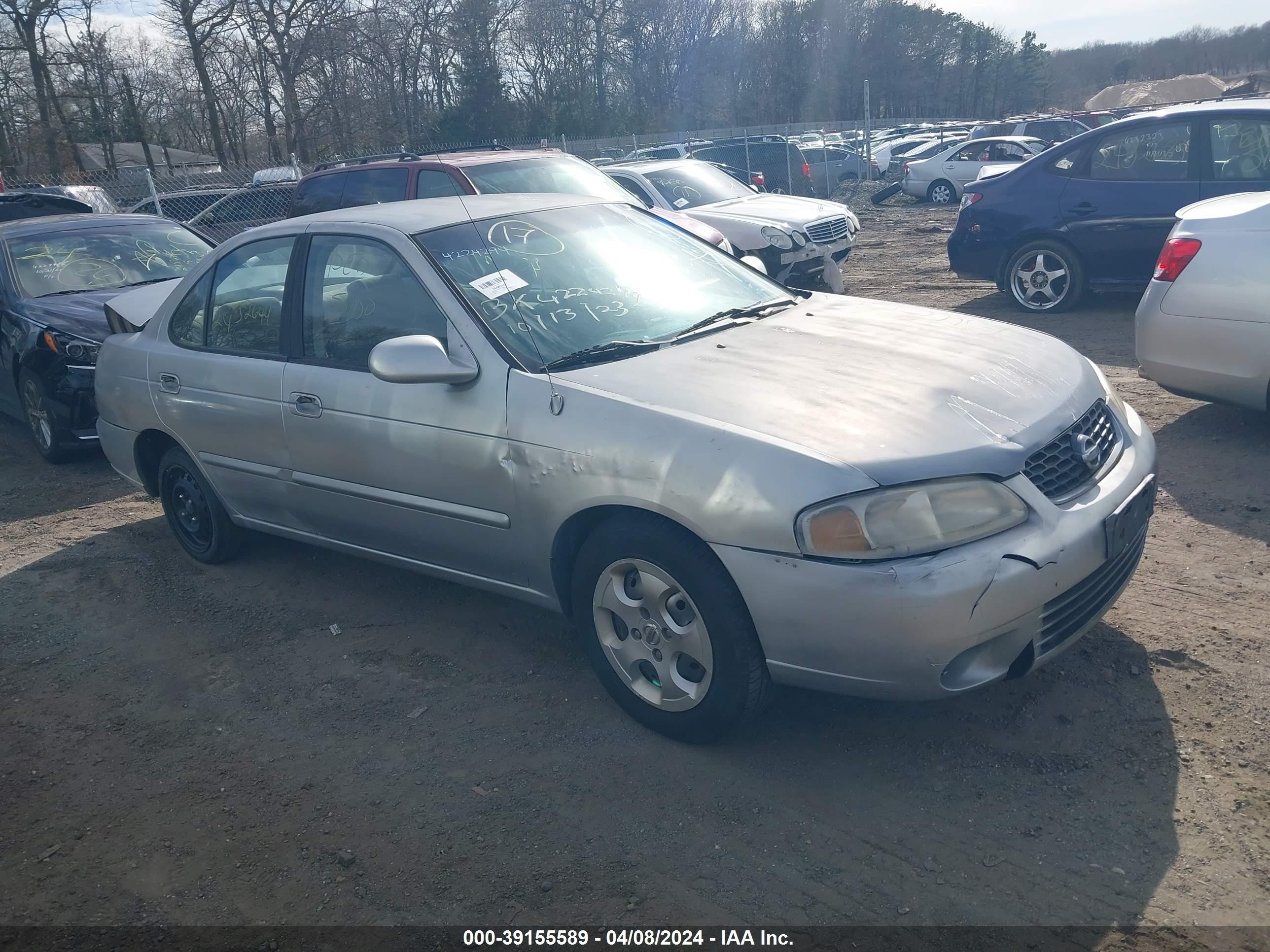 NISSAN SENTRA 2003 3n1cb51d03l694284