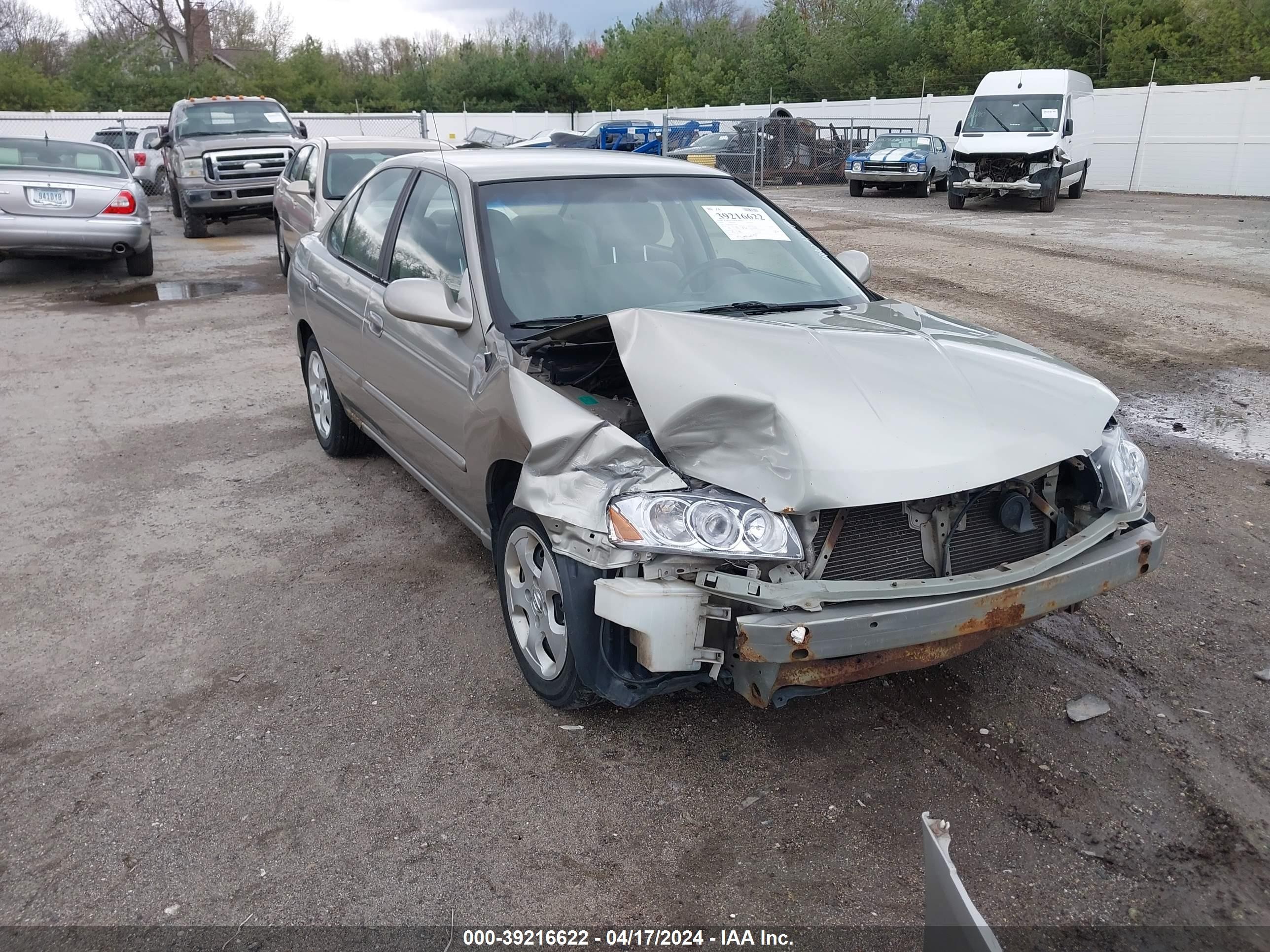 NISSAN SENTRA 2004 3n1cb51d04l481580