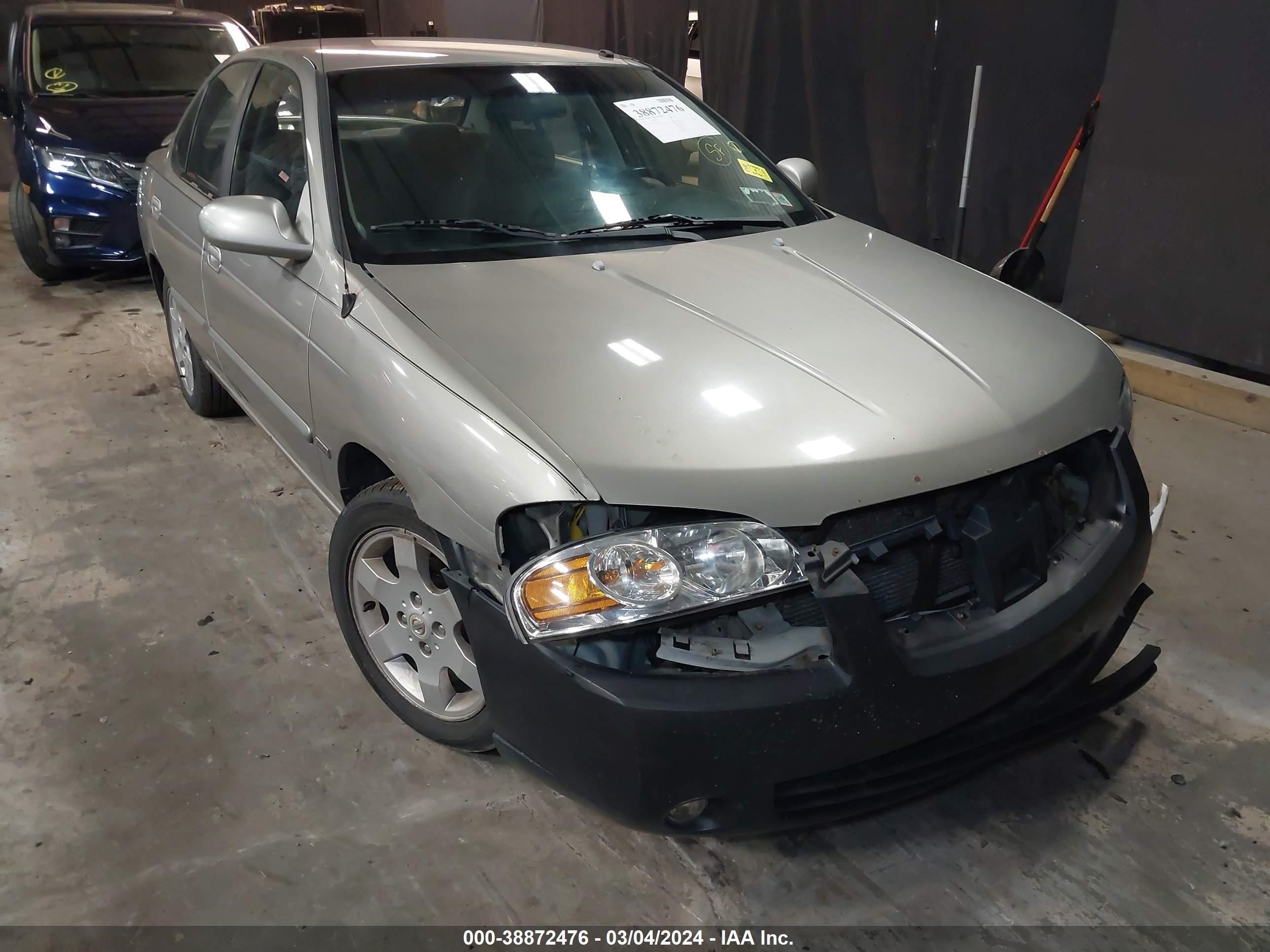 NISSAN SENTRA 2006 3n1cb51d06l571833