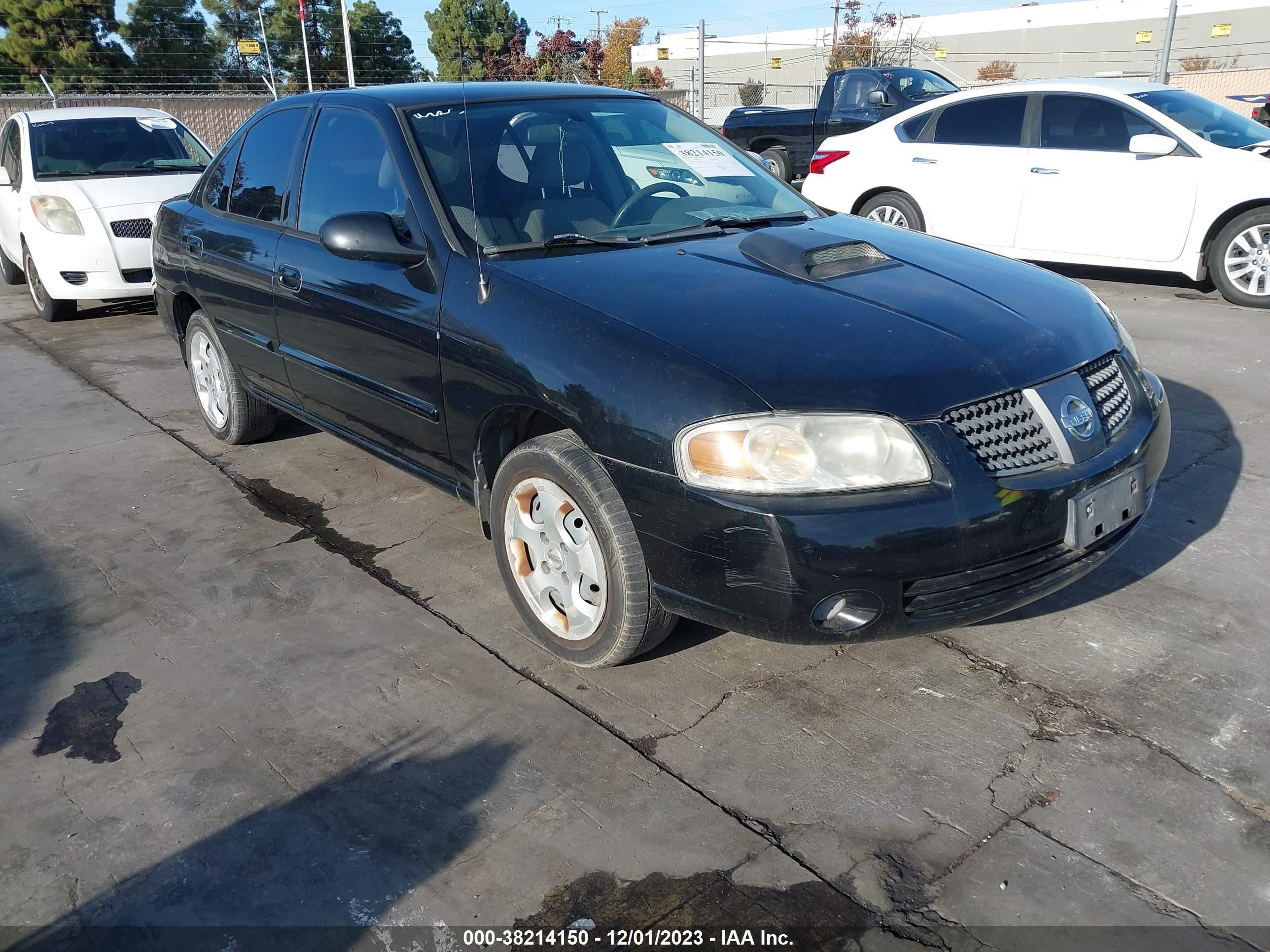 NISSAN SENTRA 2006 3n1cb51d06l603227