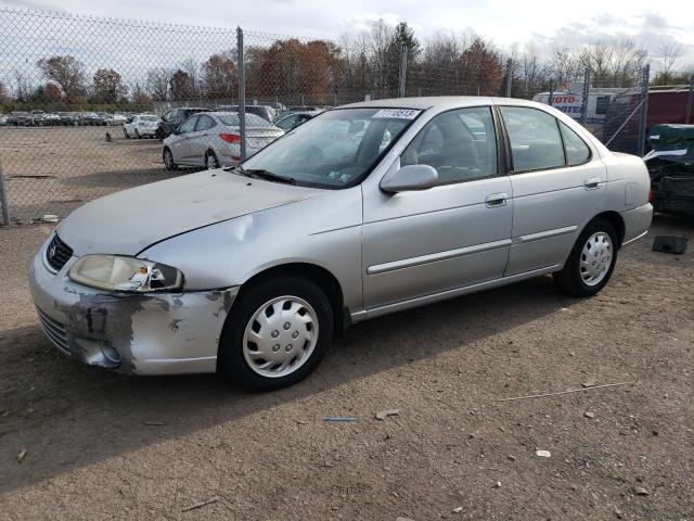 NISSAN SENTRA 2002 3n1cb51d12l670297