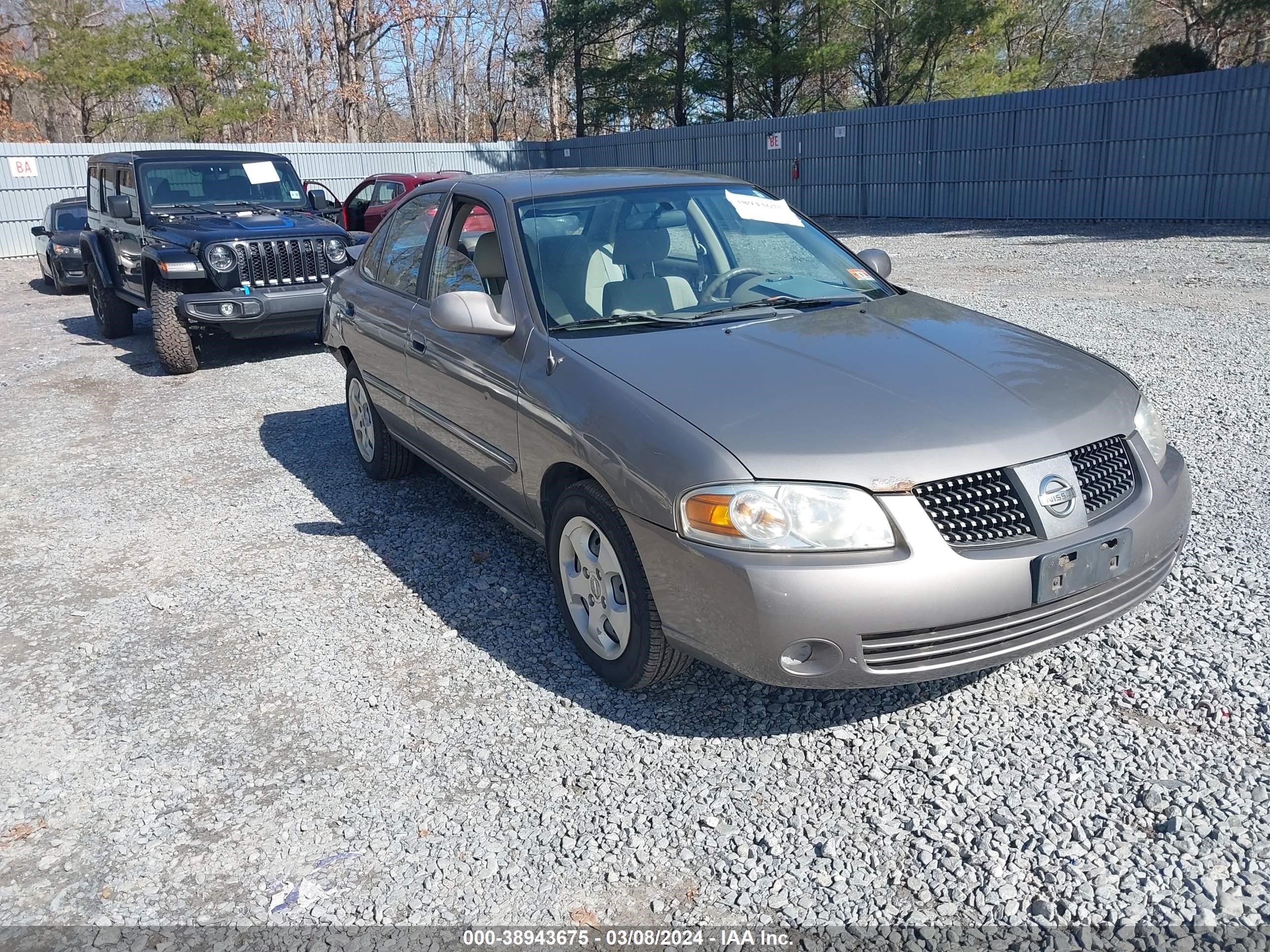 NISSAN SENTRA 2005 3n1cb51d15l458746