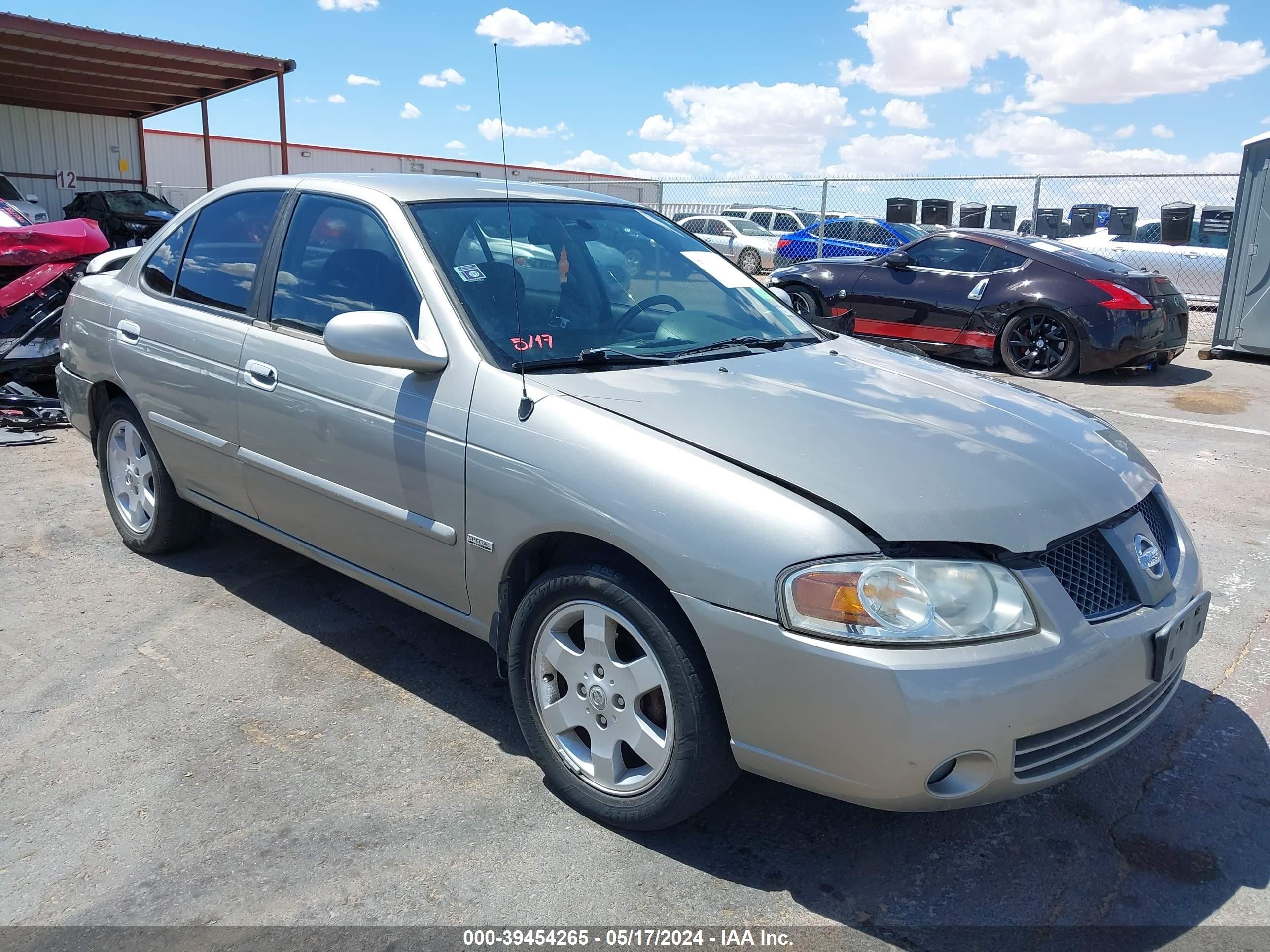 NISSAN SENTRA 2006 3n1cb51d16l635362