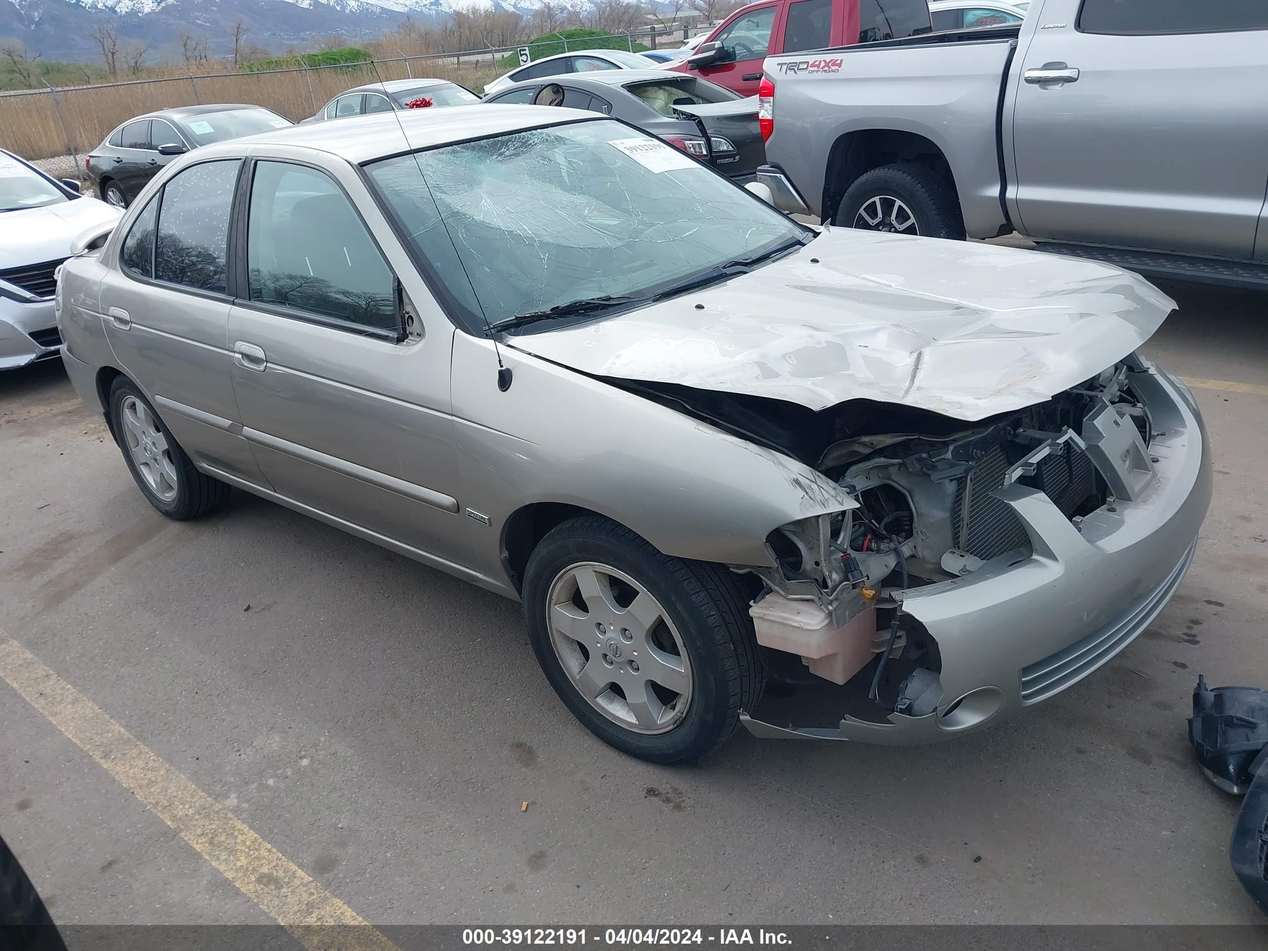 NISSAN SENTRA 2006 3n1cb51d16l635670