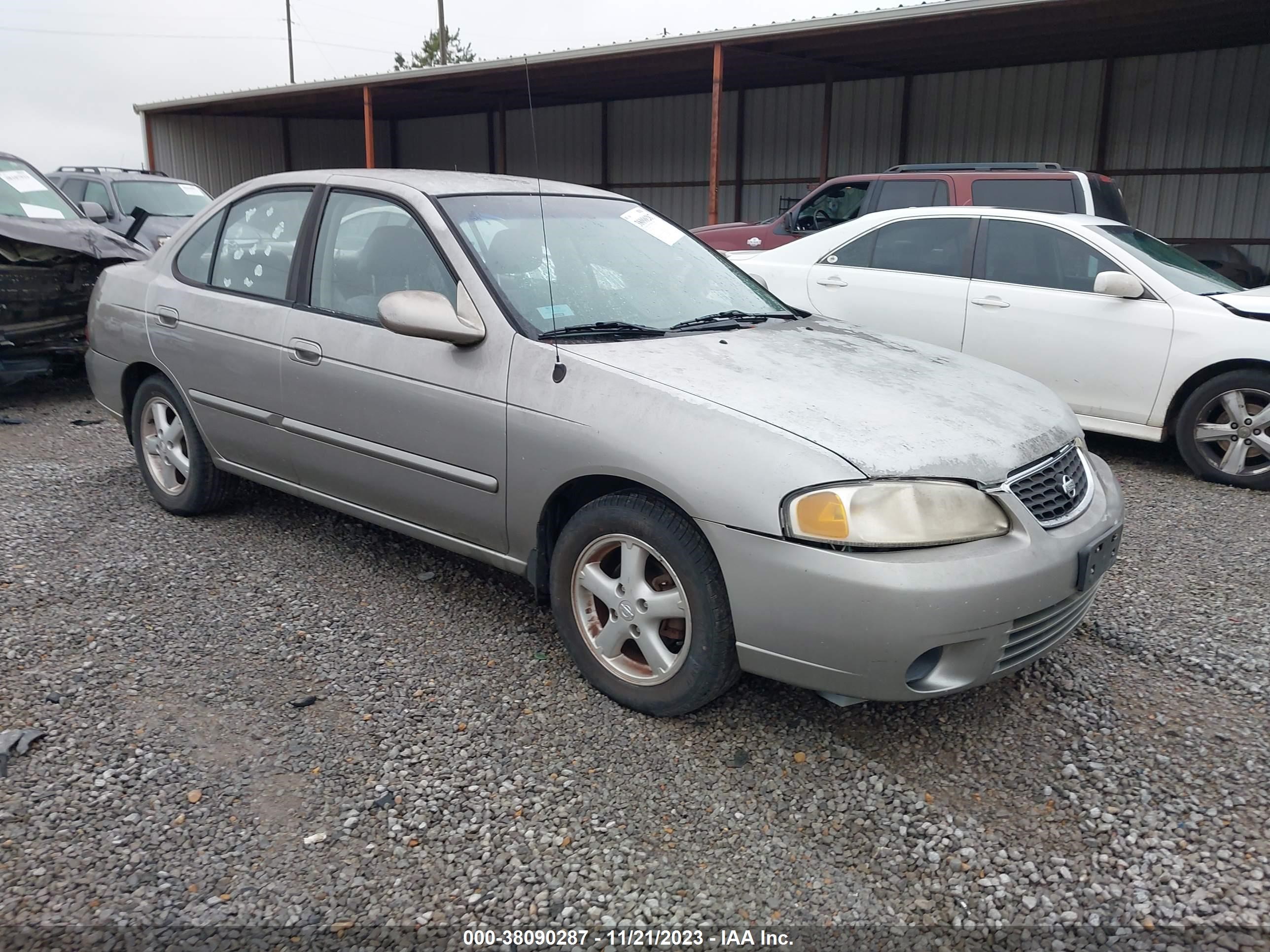 NISSAN SENTRA 2001 3n1cb51d21l442629