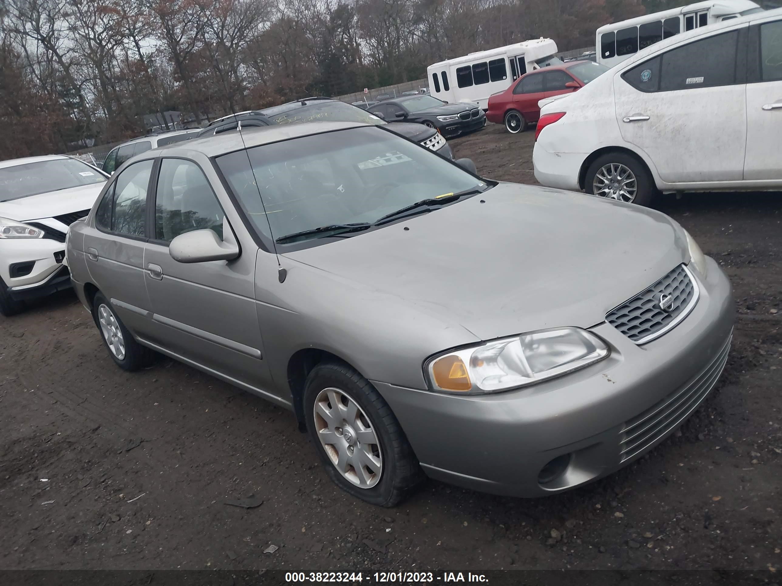 NISSAN SENTRA 2002 3n1cb51d22l685911