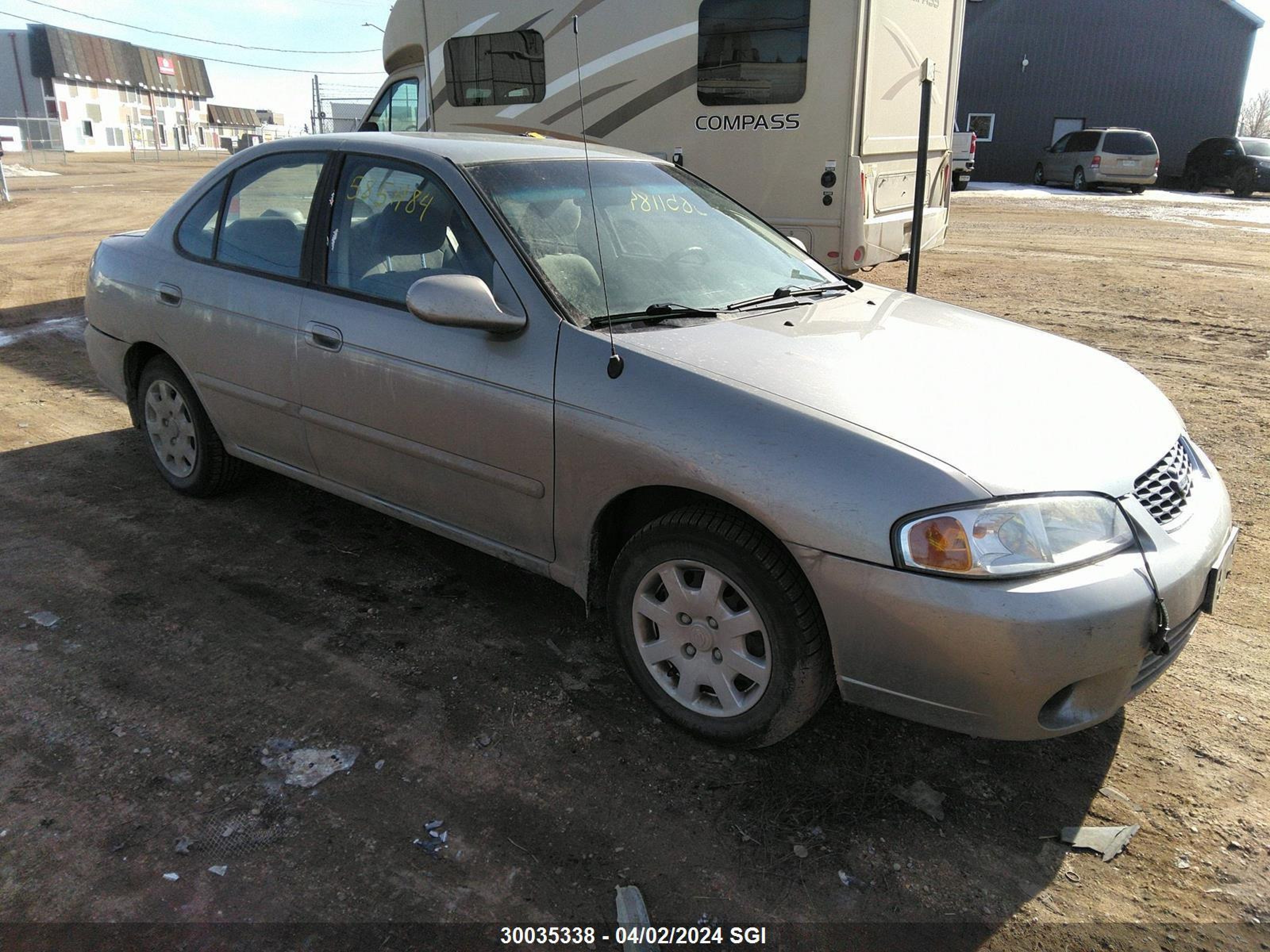 NISSAN SENTRA 2001 3n1cb51d31l488857