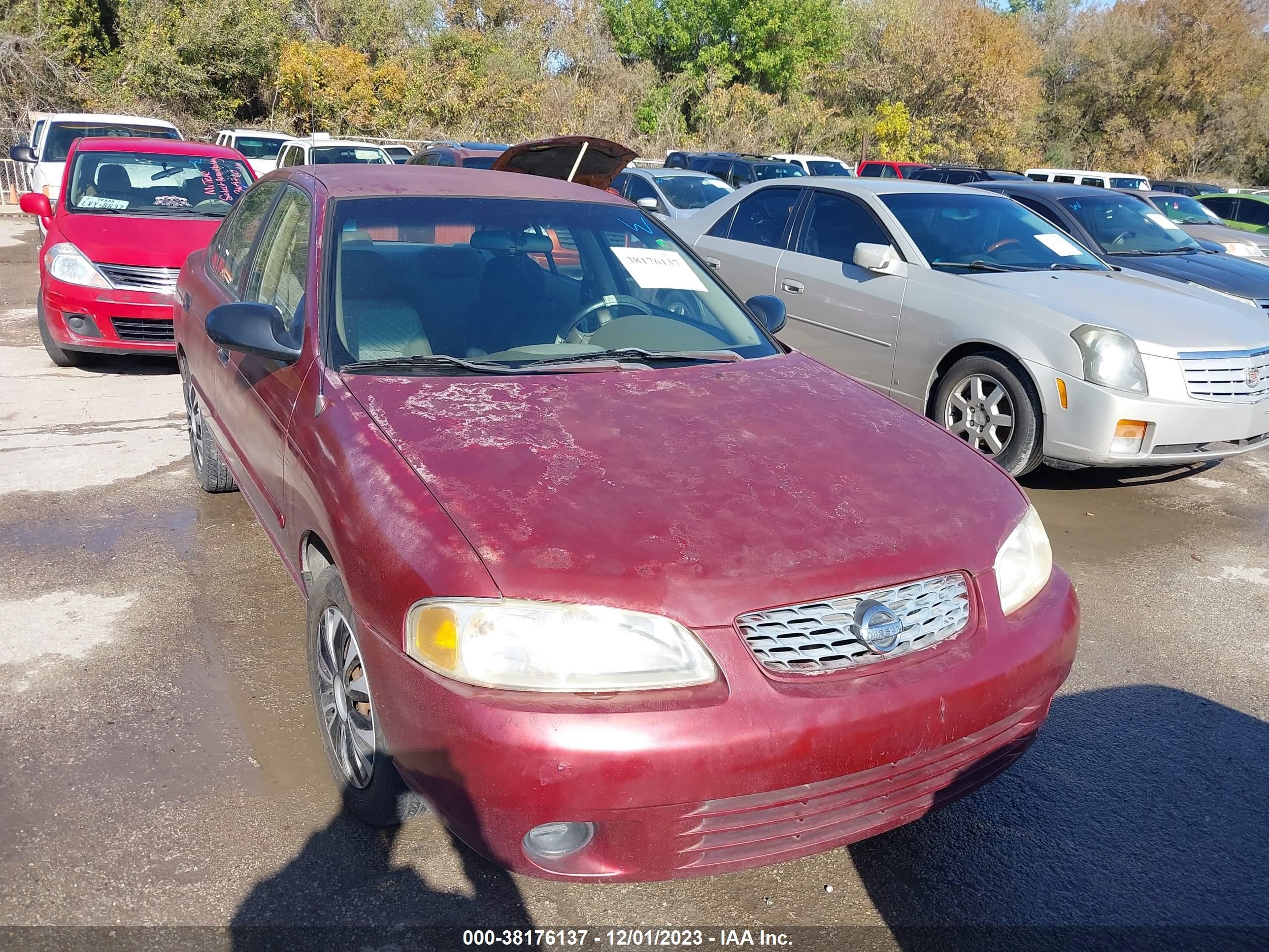 NISSAN SENTRA 2003 3n1cb51d33l819780