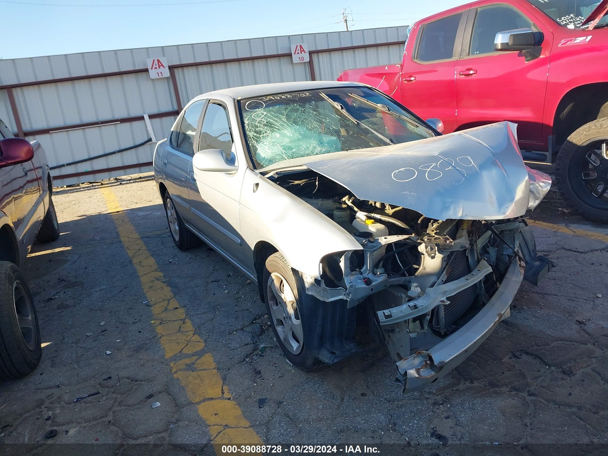 NISSAN SENTRA 2004 3n1cb51d34l910839