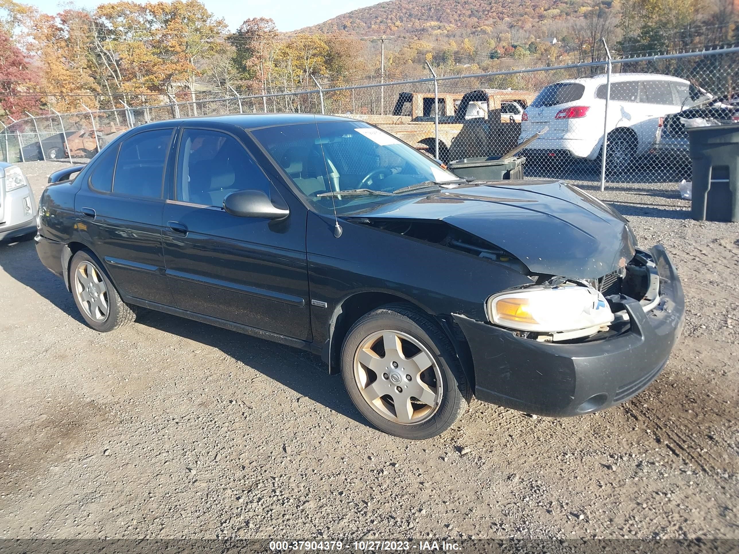 NISSAN SENTRA 2006 3n1cb51d36l625724