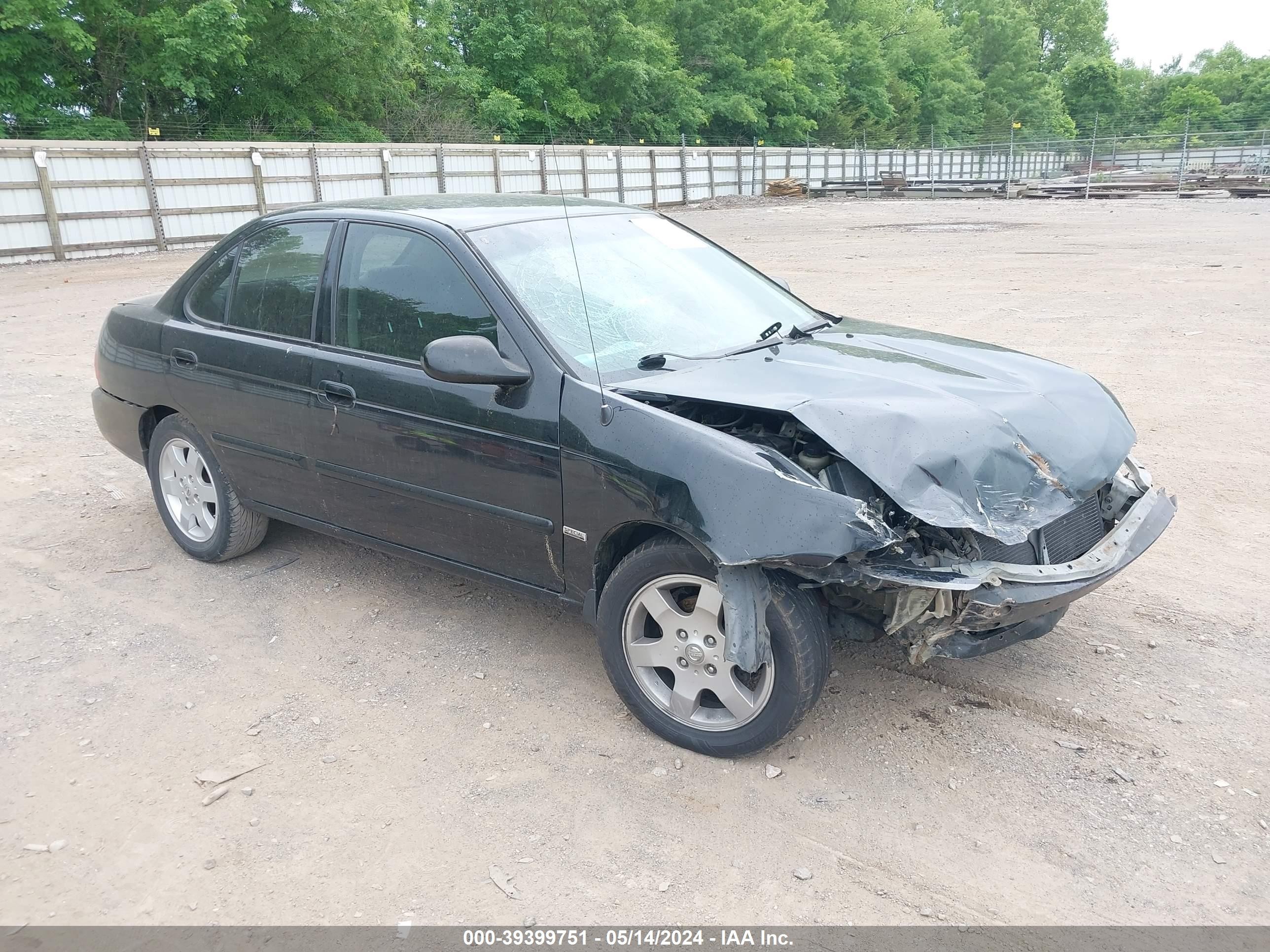 NISSAN SENTRA 2006 3n1cb51d46l557112