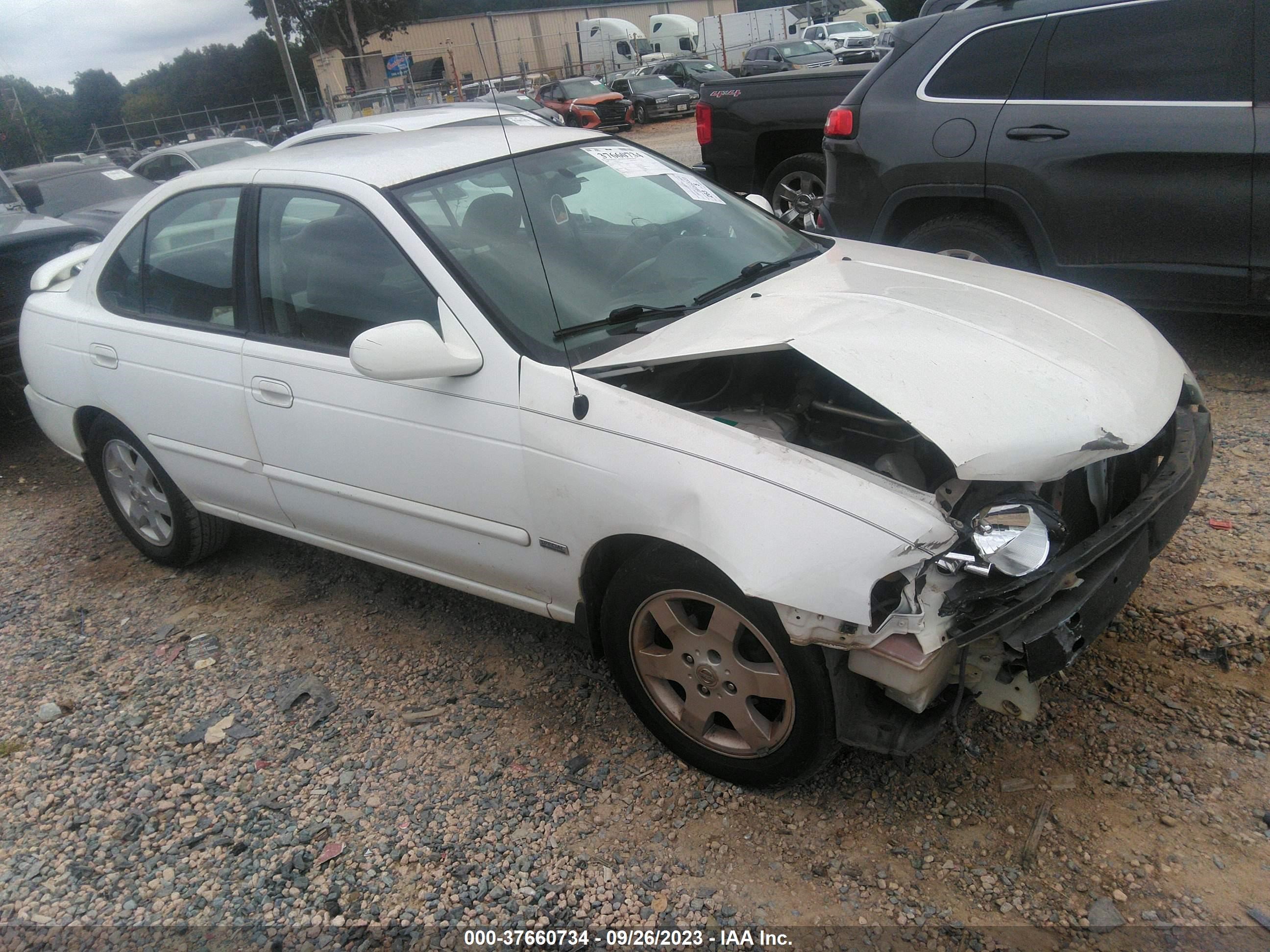 NISSAN SENTRA 2006 3n1cb51d46l610696