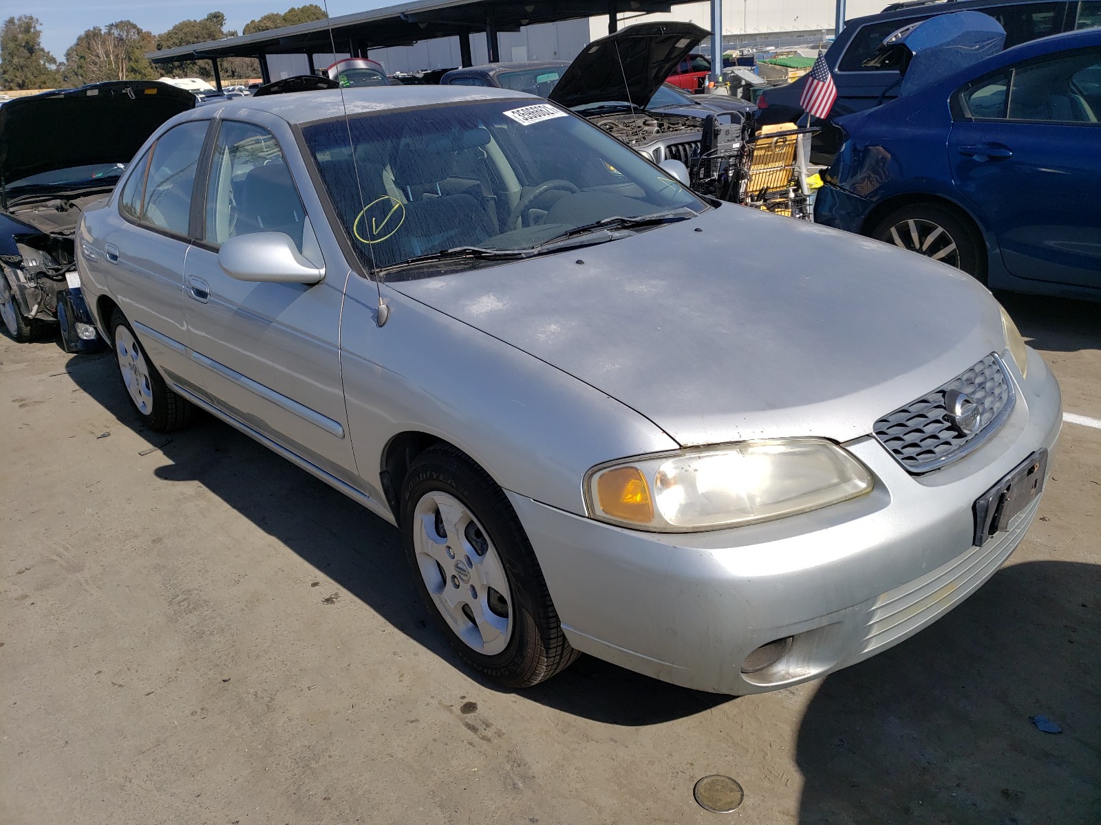 NISSAN SENTRA XE 2003 3n1cb51d53l786488