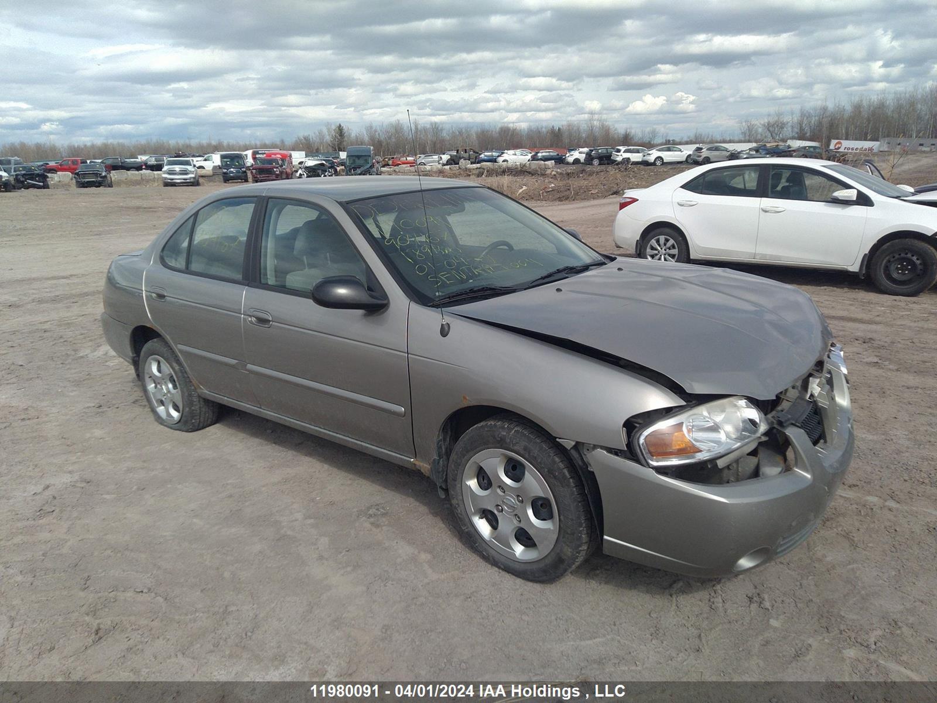 NISSAN SENTRA 2004 3n1cb51d54l904167