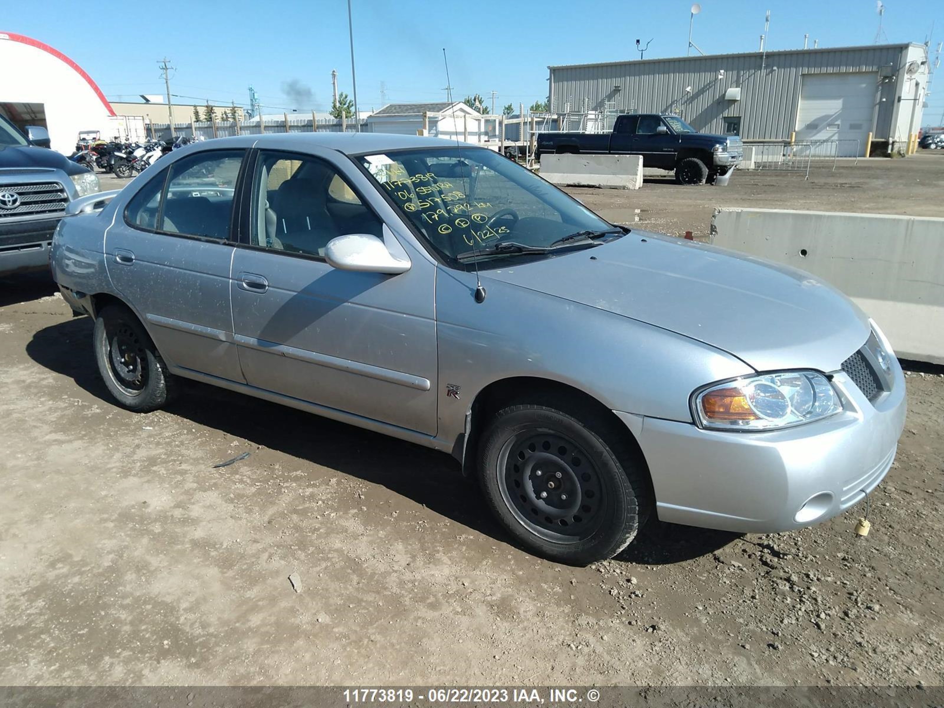 NISSAN SENTRA 2006 3n1cb51d56l517508