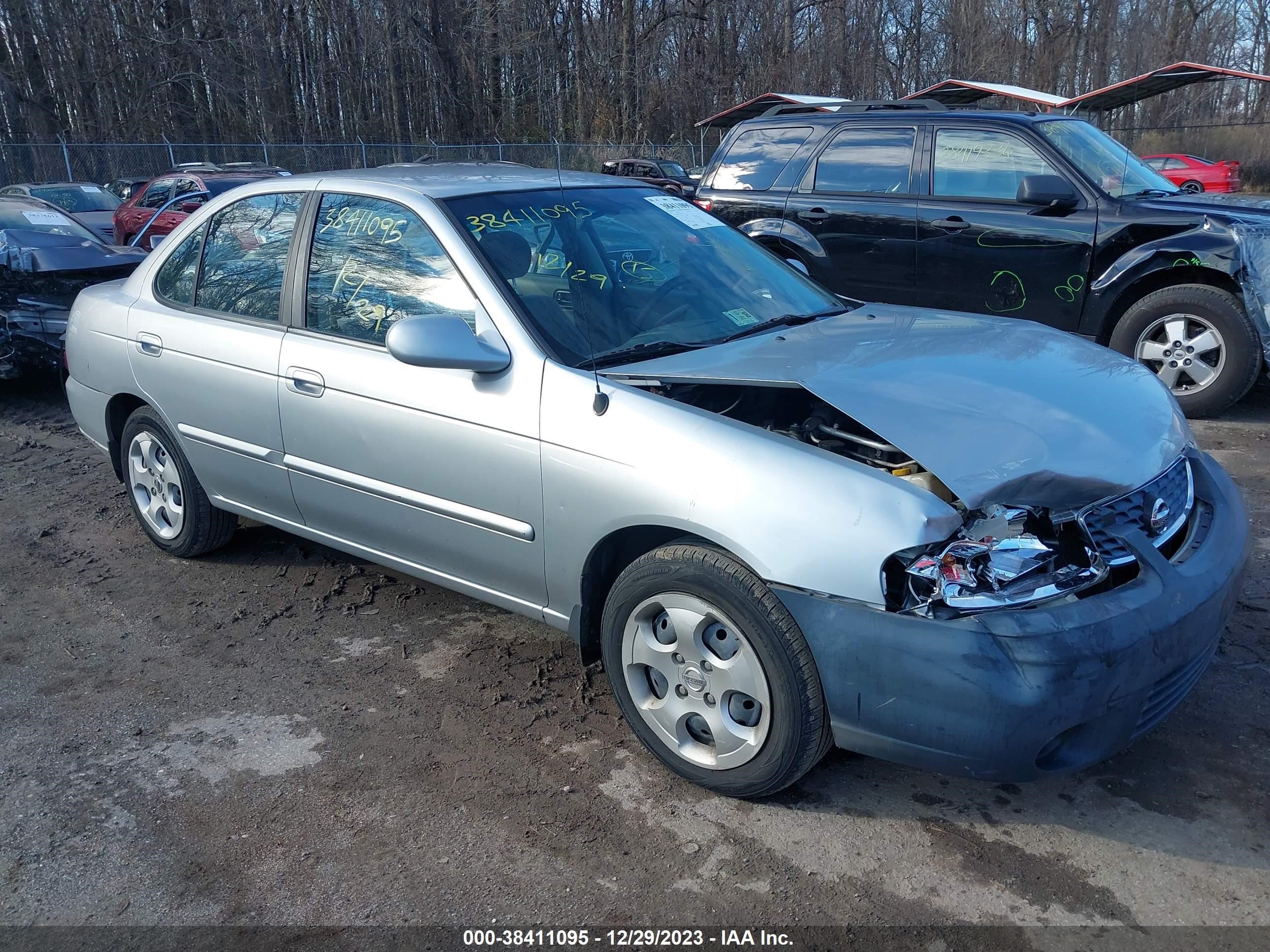 NISSAN SENTRA 2003 3n1cb51d63l806764