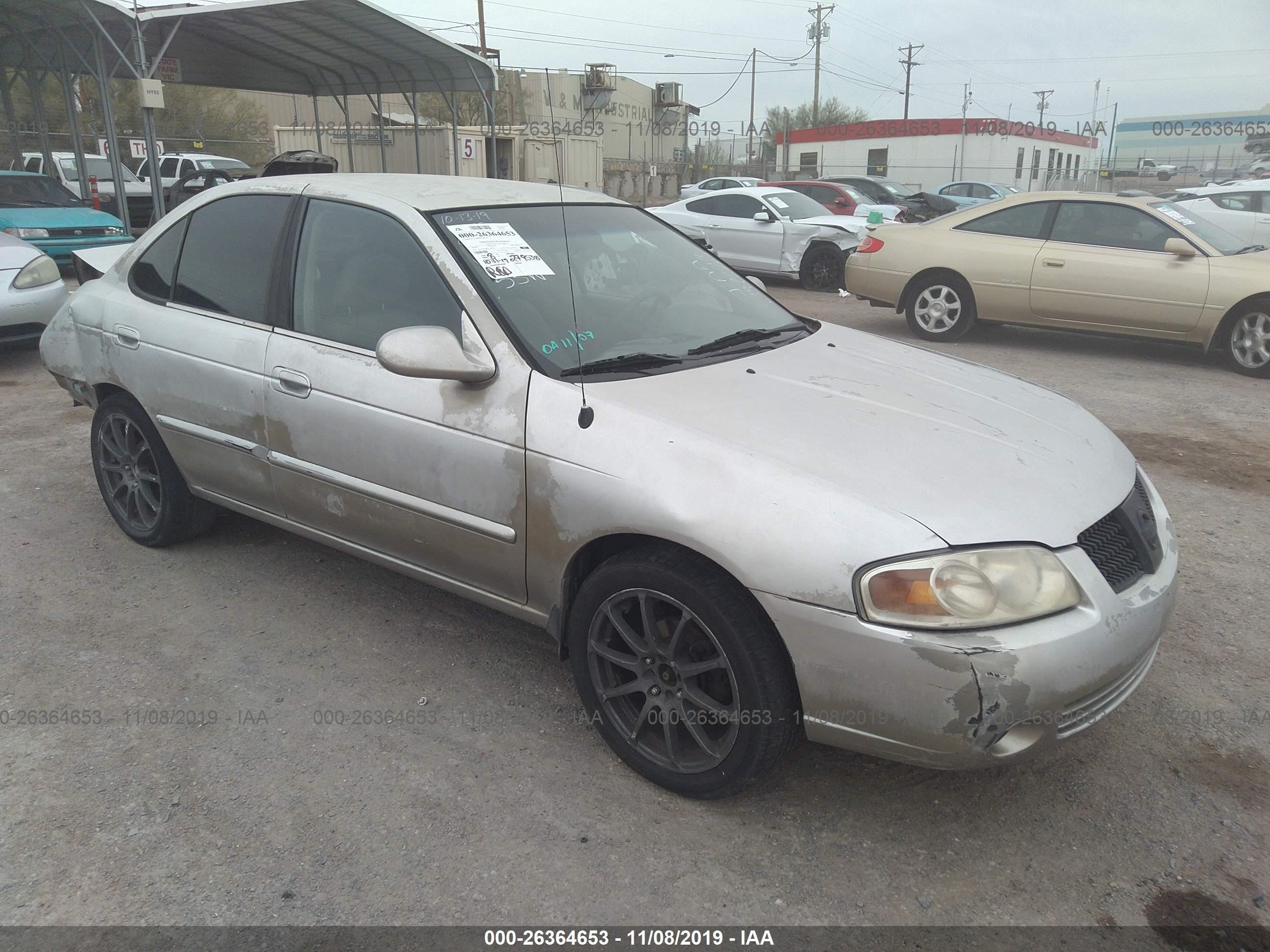 NISSAN SENTRA 2004 3n1cb51d64l481583