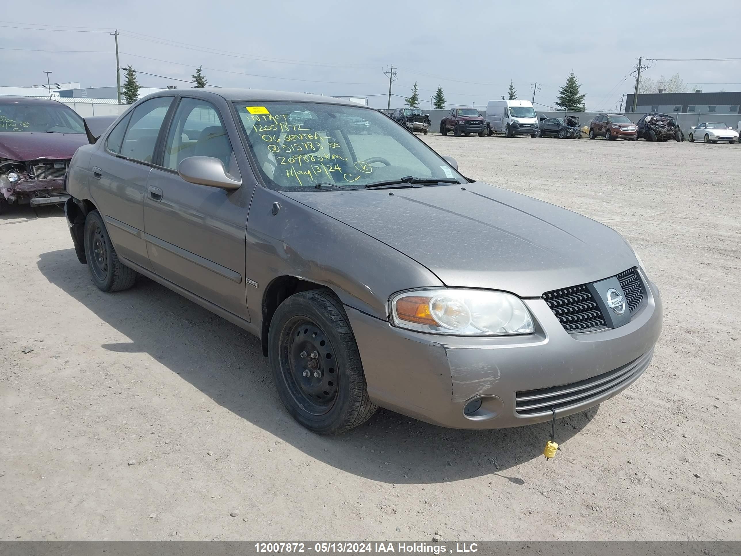 NISSAN SENTRA 2006 3n1cb51d66l515783