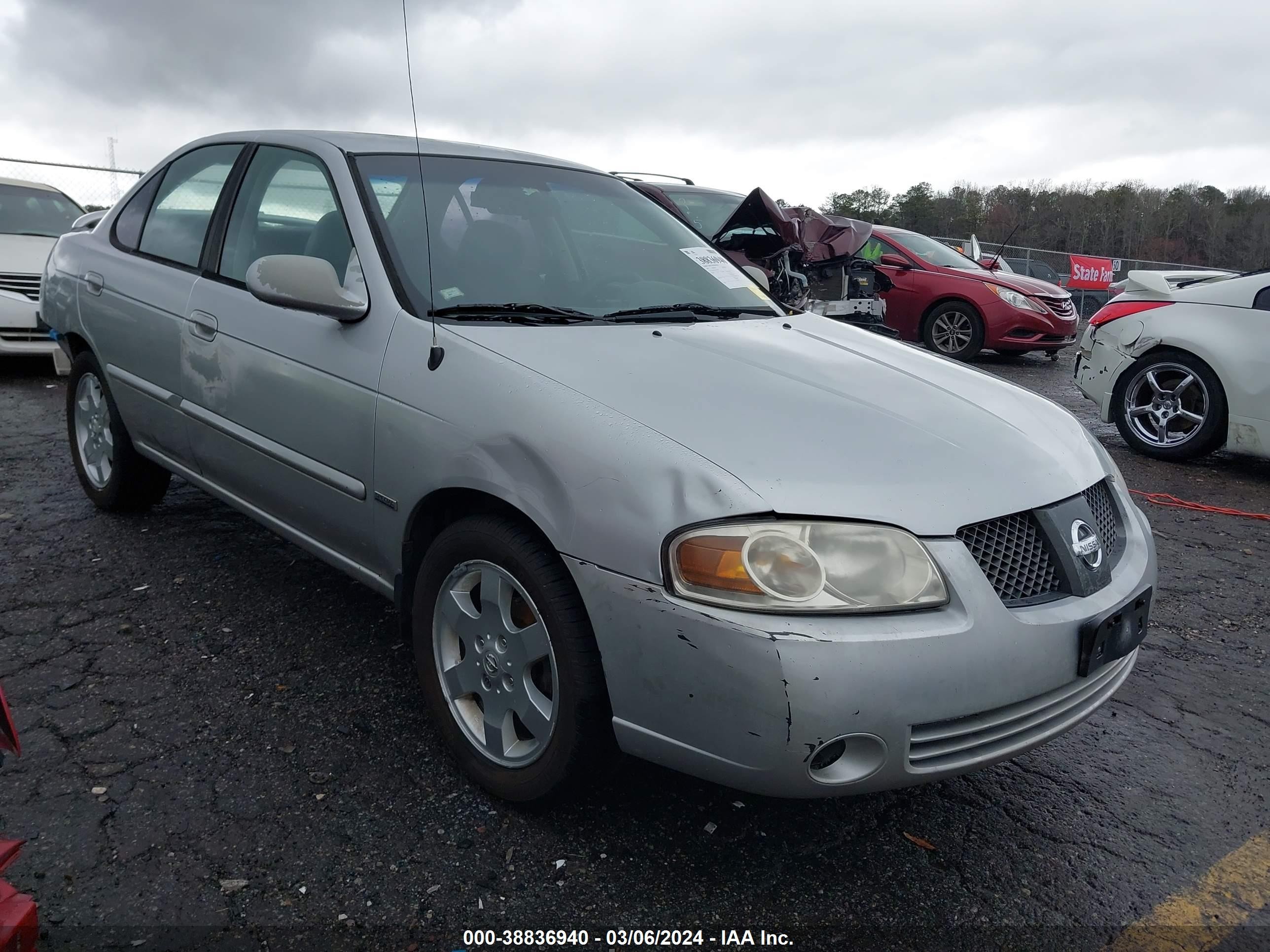 NISSAN SENTRA 2006 3n1cb51d66l606388