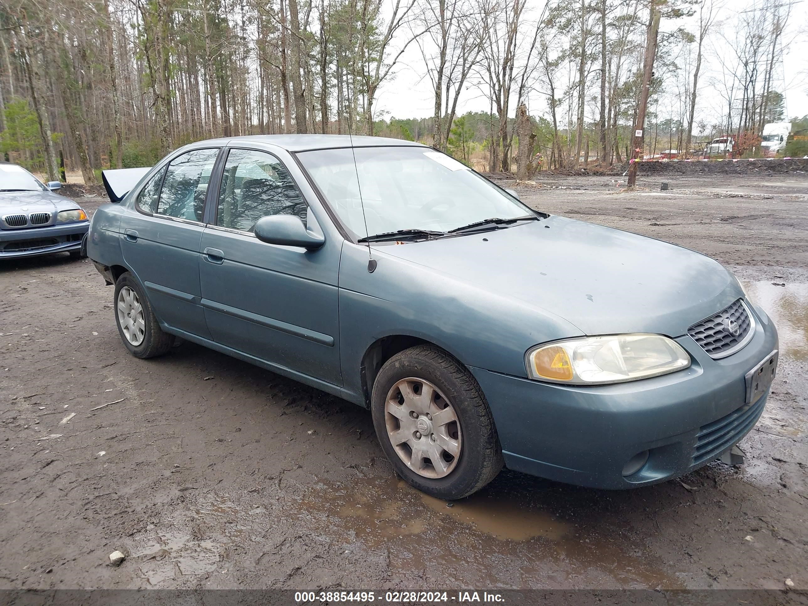 NISSAN SENTRA 2001 3n1cb51d71l439533