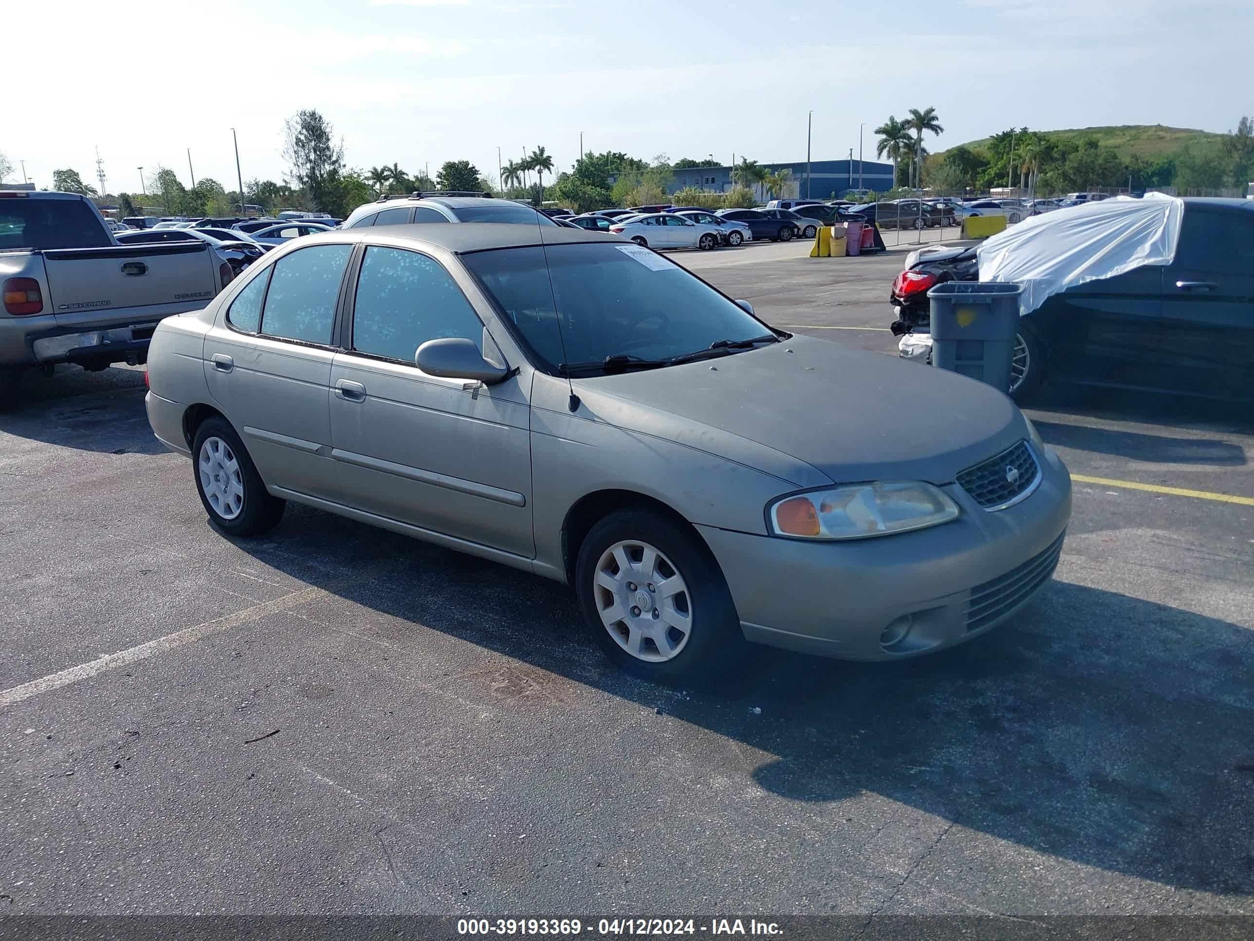 NISSAN SENTRA 2001 3n1cb51d71l505286